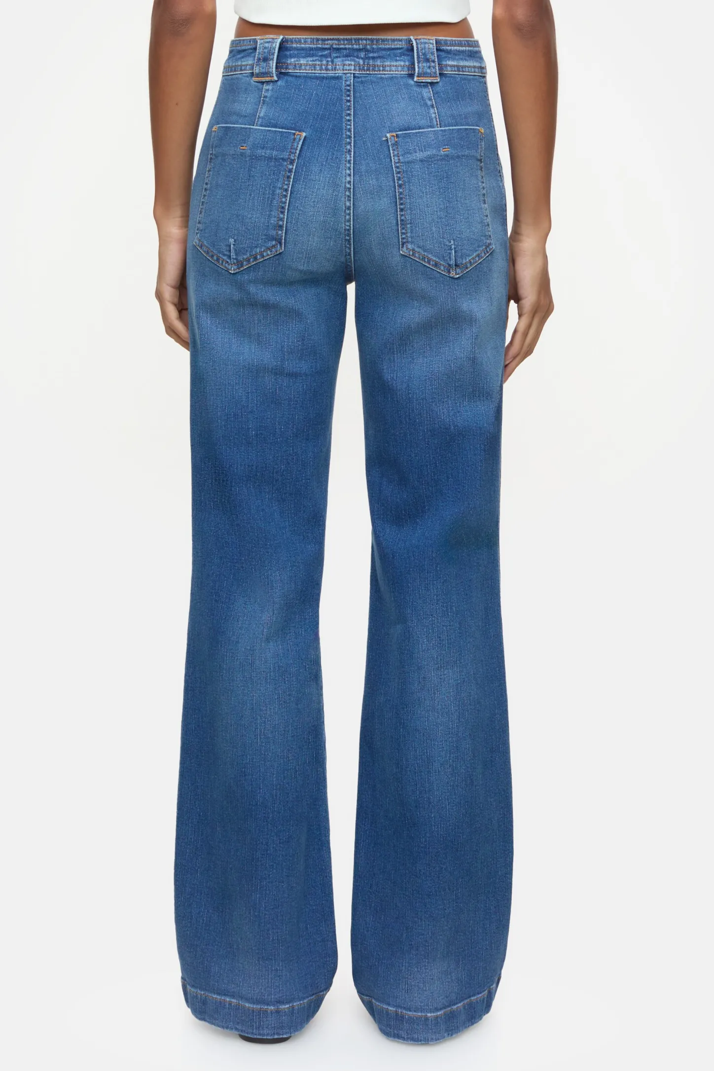CLOSED Eco-Denim>Slim Jeans - Stijlnaam Aria Midden Blauw