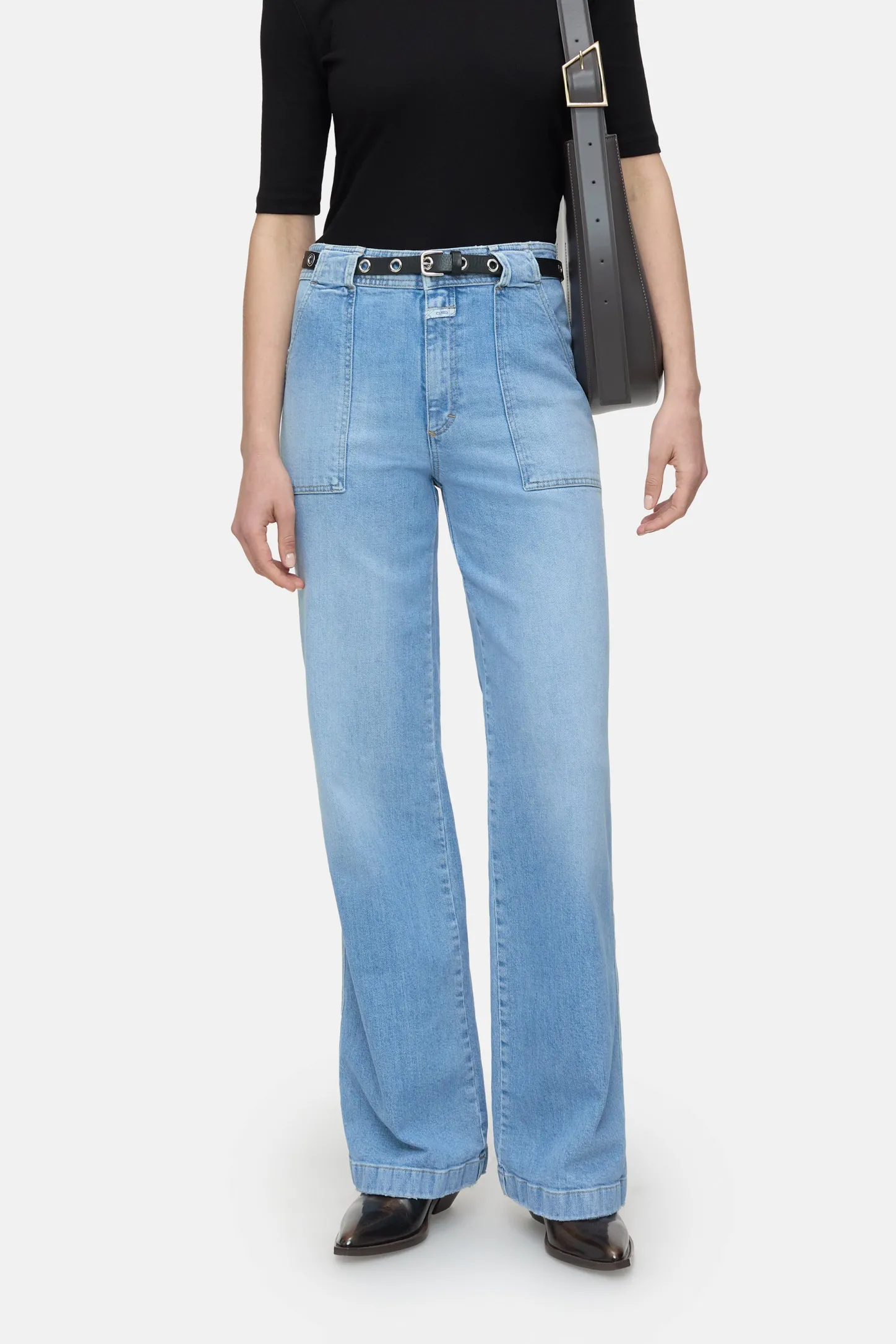 CLOSED Eco-Denim>Slim Jeans - Stijlnaam Aria Lichtblauw