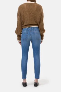 CLOSED Dun>Slim Jeans - Stijlnaam Baker Midden Blauw