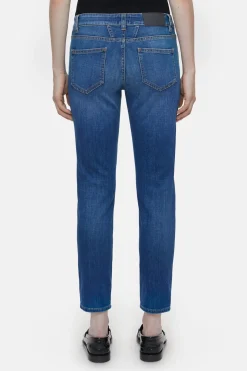 CLOSED Dun>Slim Jeans - Stijlnaam Baker Donkerblauw