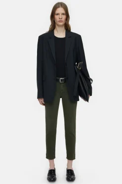 CLOSED Dun>Slim Jeans - Stijlnaam Baker Groen Onkruid
