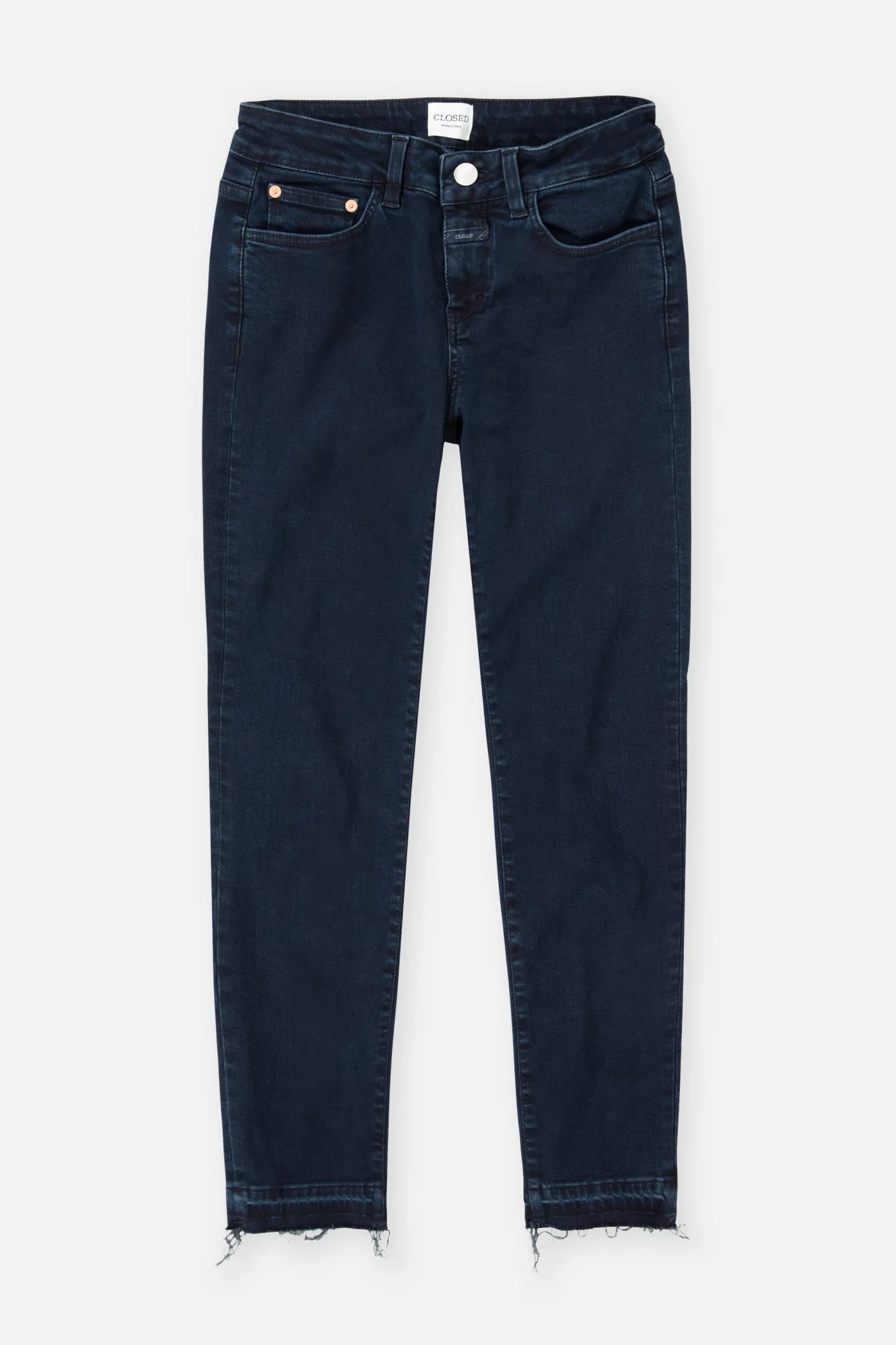CLOSED Dun>Slim Jeans - Stijlnaam Baker Blauw Zwart