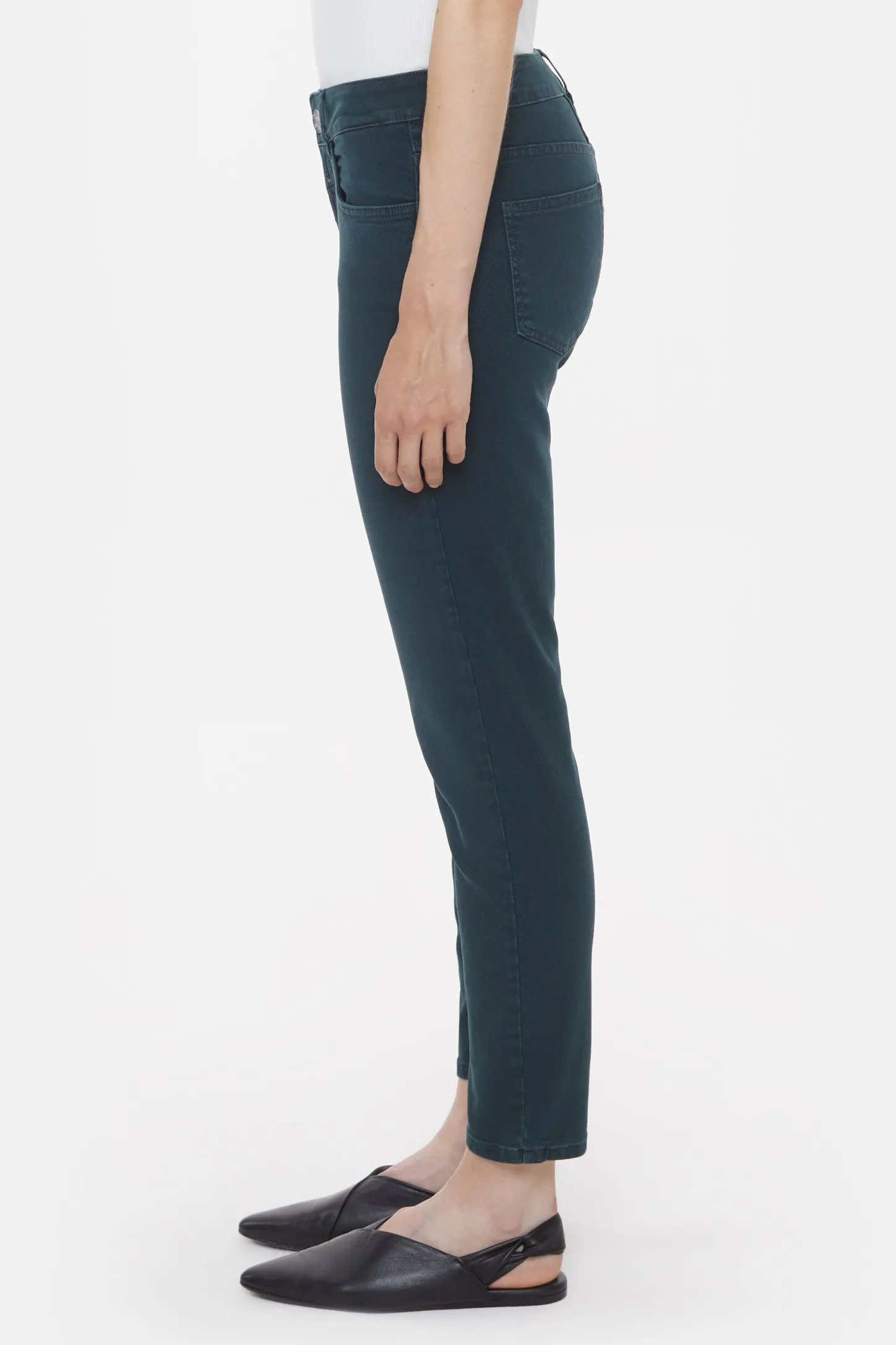 CLOSED Dun>Slim Jeans - Stijlnaam Baker Varen Groen