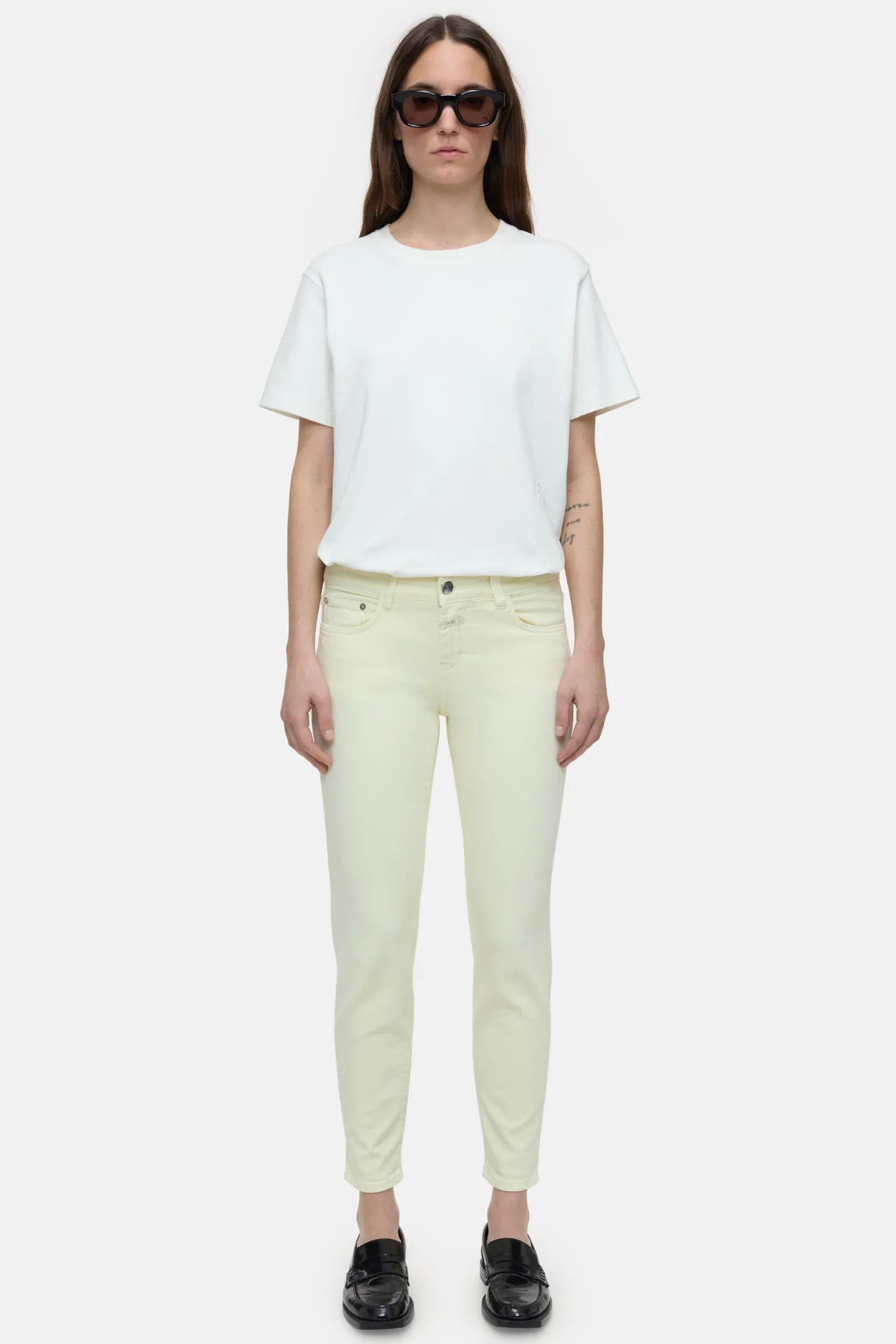 CLOSED Dun>Slim Jeans - Stijlnaam Baker Vanille