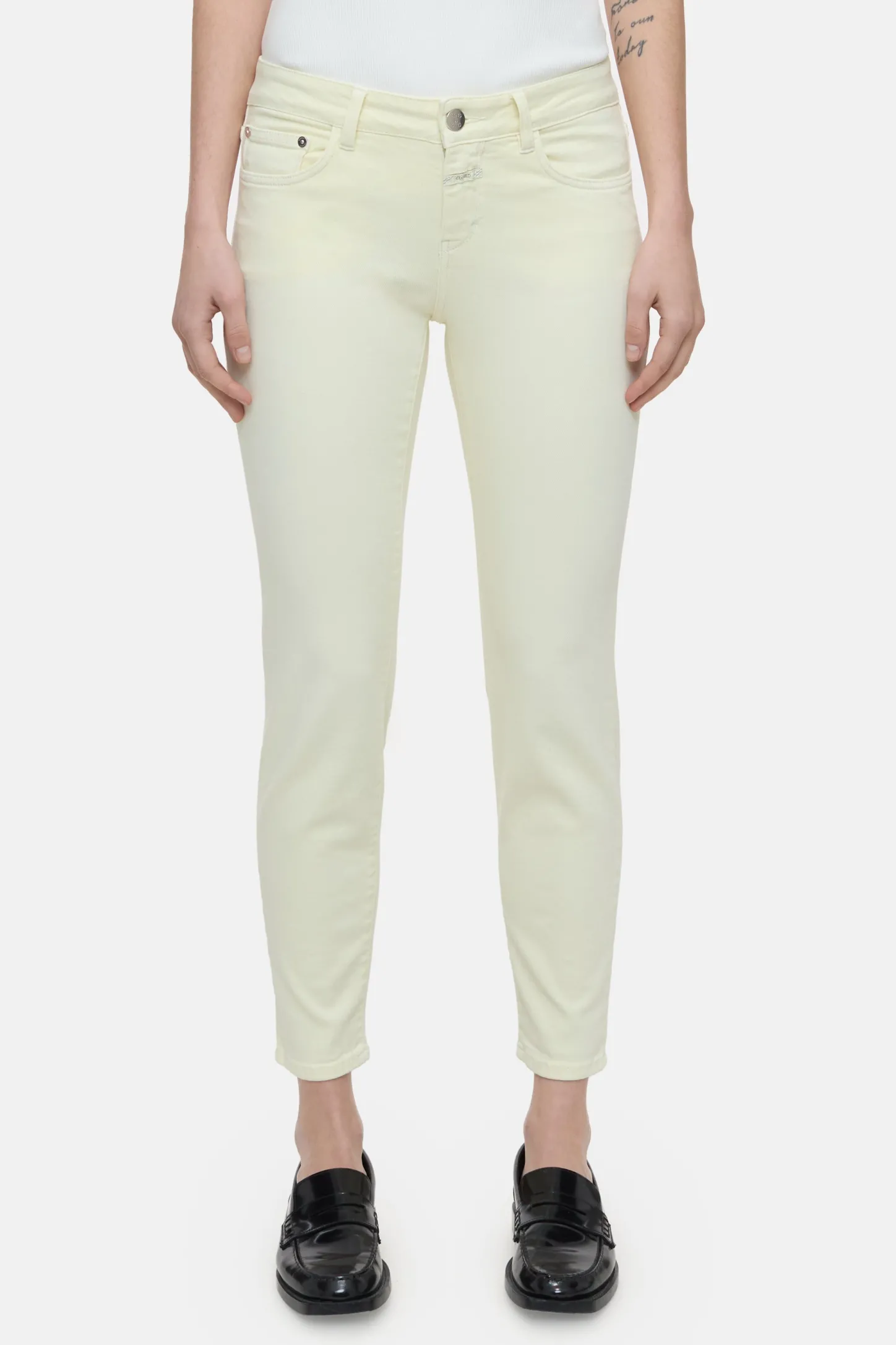 CLOSED Dun>Slim Jeans - Stijlnaam Baker Vanille
