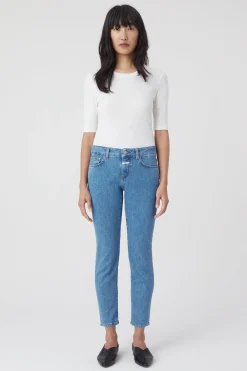 CLOSED Eco-Denim>Slim Jeans - Stijlnaam Baker Midden Blauw