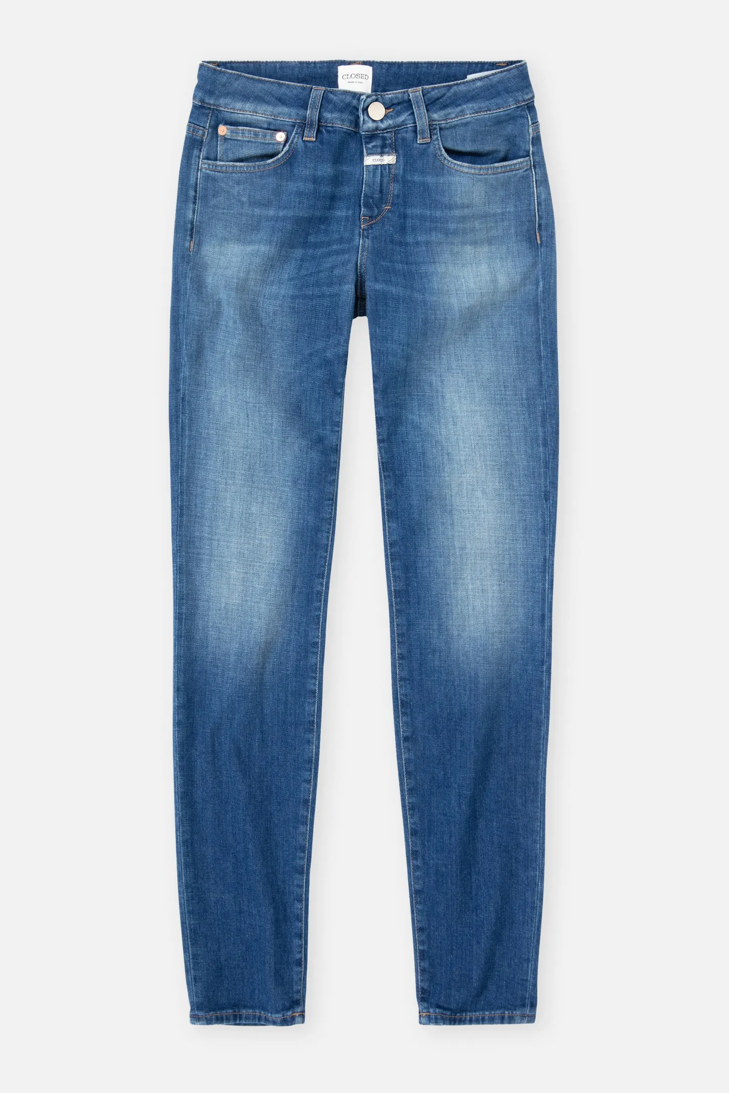 CLOSED Dun>Slim Jeans - Stijlnaam Baker Donkerblauw