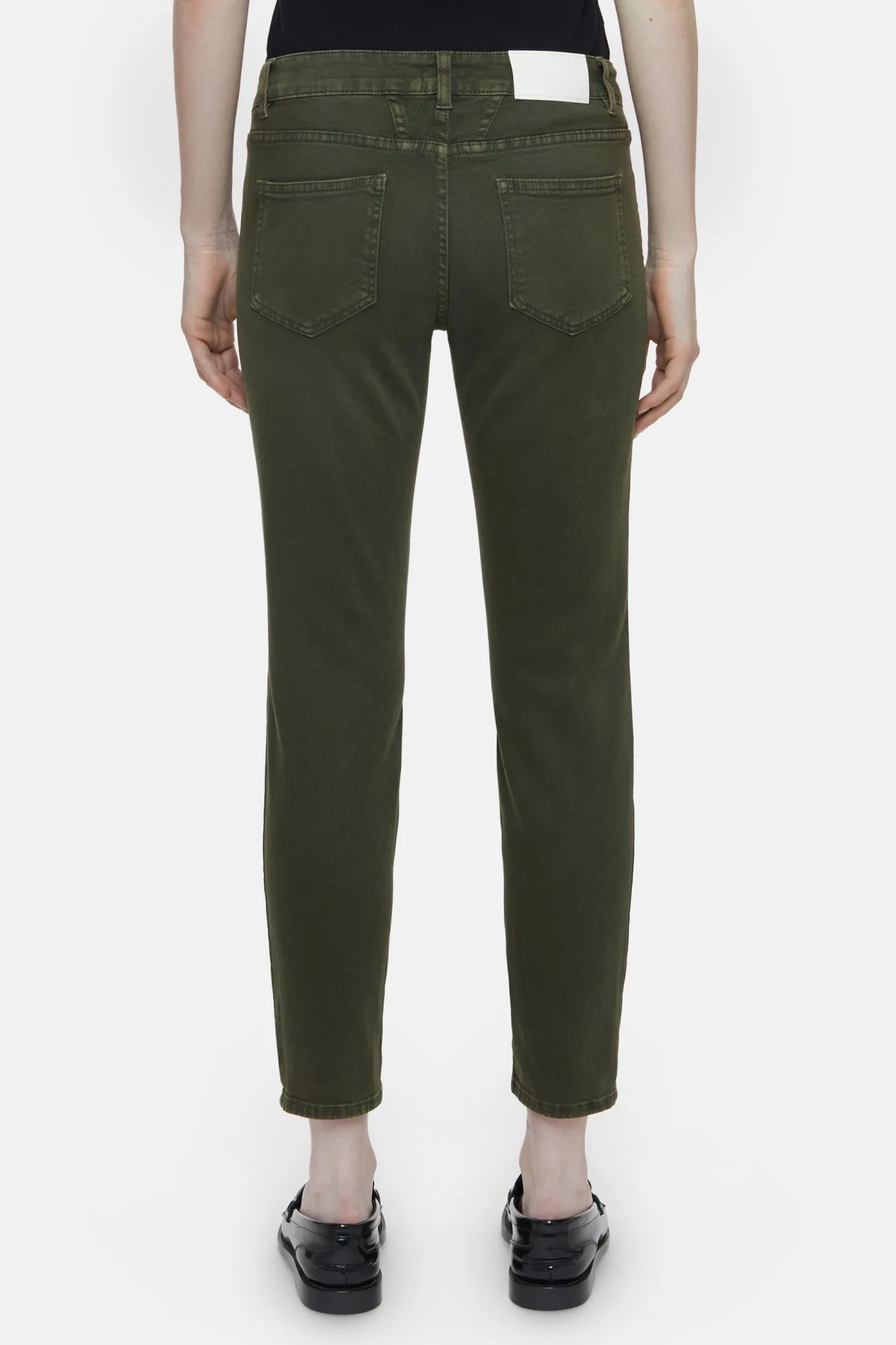 CLOSED Jeans>Slim Jeans - Stijlnaam Baker Groen Onkruid