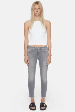 CLOSED Vintage Wasbeurten>Slim Jeans - Stijlnaam Baker Midden Grijs