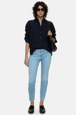 CLOSED Eco-Denim>Slim Jeans - Stijlnaam Baker Lichtblauw