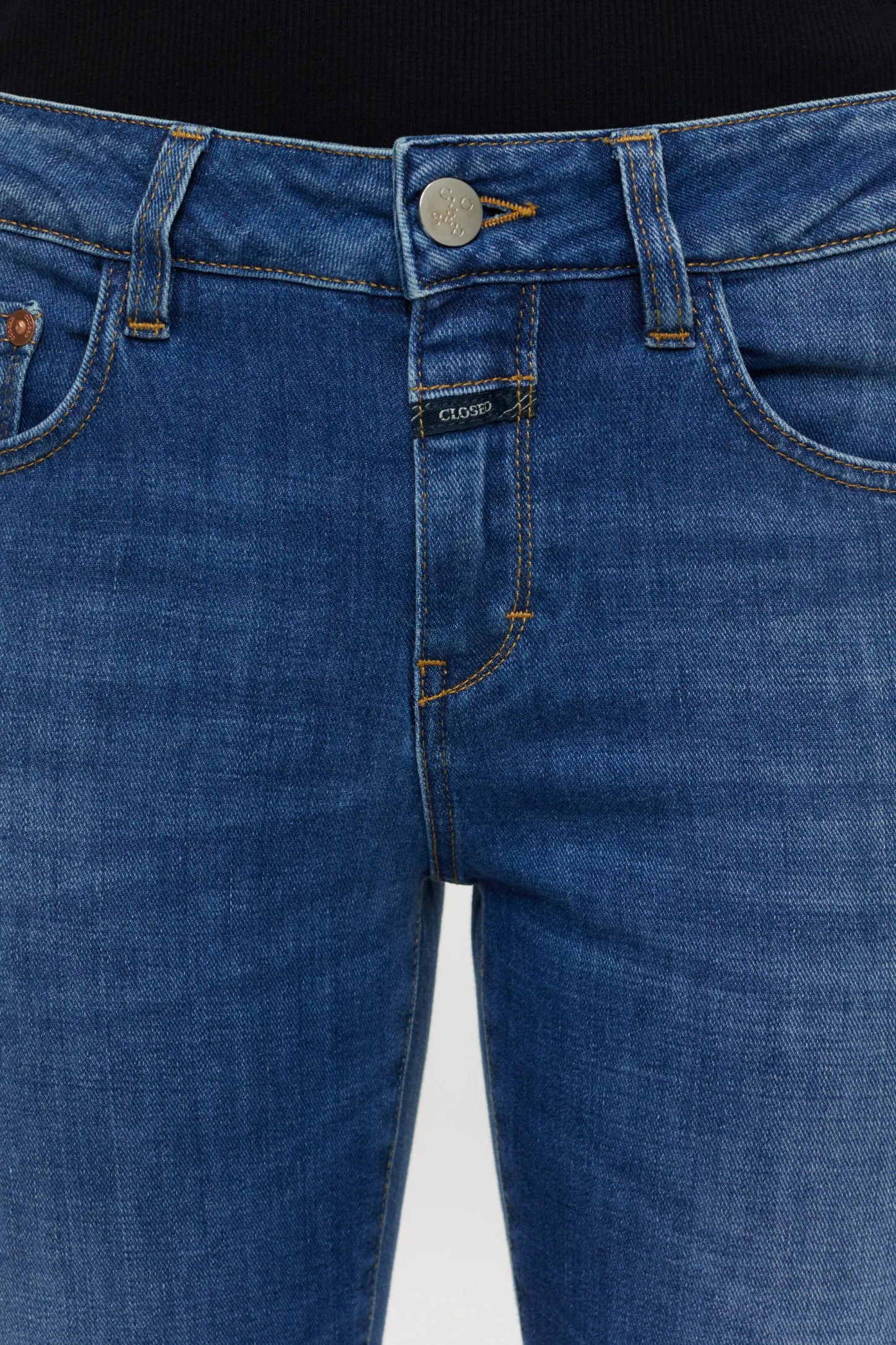 CLOSED Eco-Denim>Slim Jeans - Stijlnaam Baker Donkerblauw