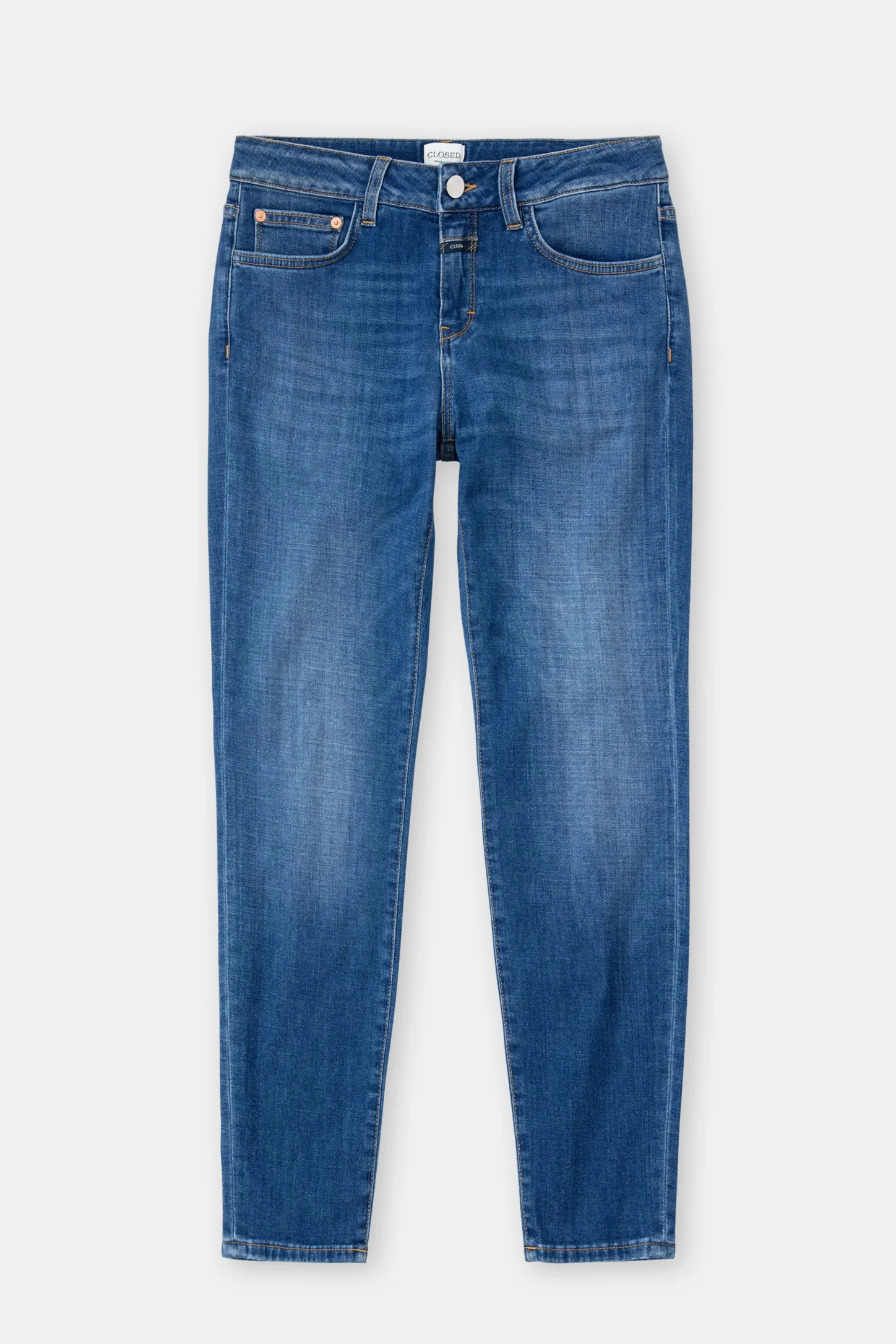 CLOSED Eco-Denim>Slim Jeans - Stijlnaam Baker Donkerblauw