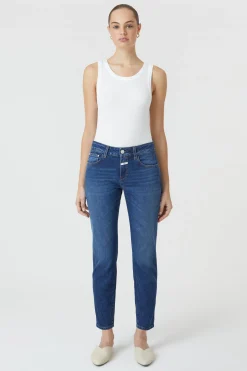 CLOSED Eco-Denim>Slim Jeans - Stijlnaam Baker Donkerblauw
