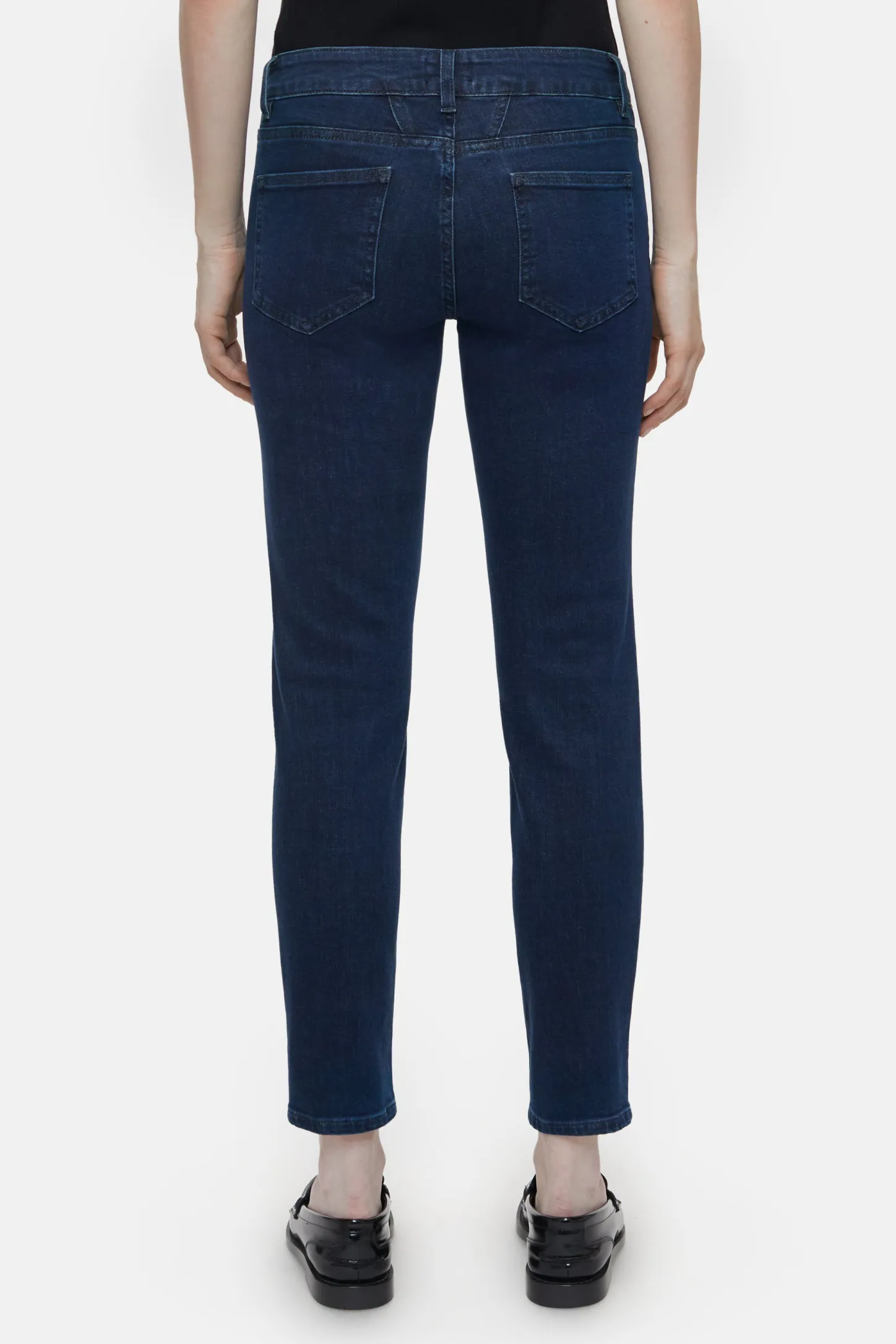 CLOSED Dun>Slim Jeans - Stijlnaam Baker Donkerblauw