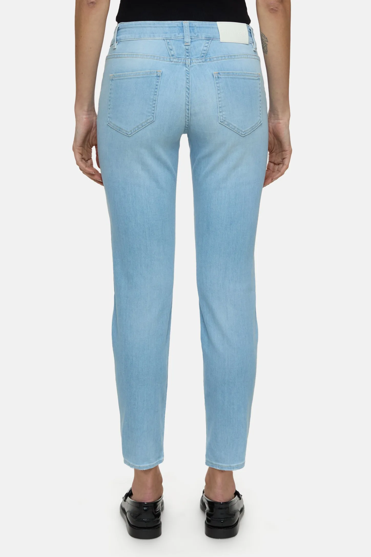 CLOSED Vintage Wasbeurten>Slim Jeans - Stijlnaam Baker Lichtblauw