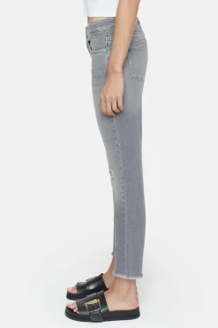 CLOSED Dun>Slim Jeans - Stijlnaam Baker Midden Grijs