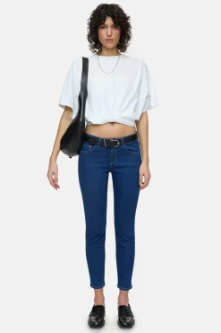CLOSED Dun>Slim Jeans - Stijlnaam Baker Donkerblauw