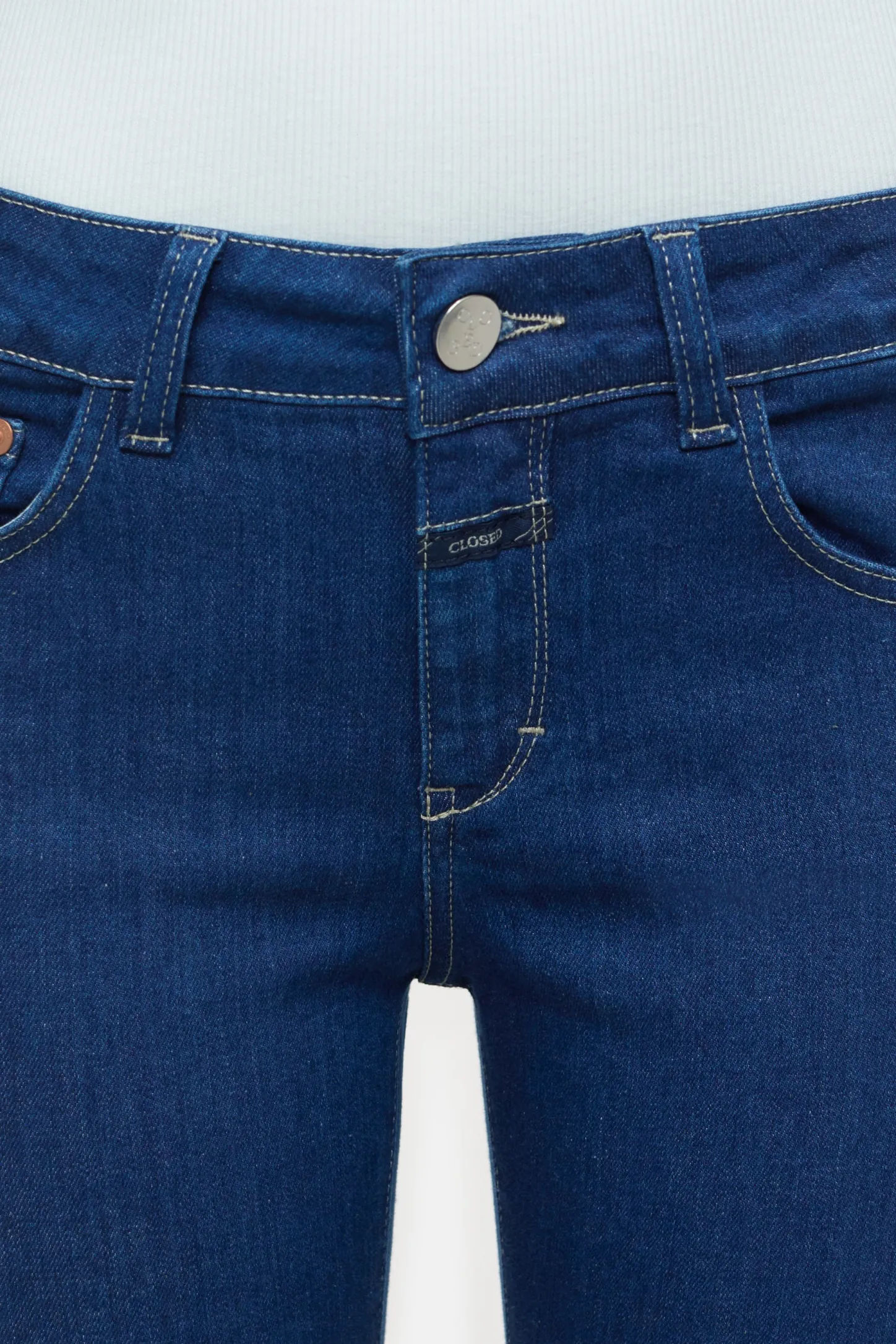 CLOSED Dun>Slim Jeans - Stijlnaam Baker Donkerblauw