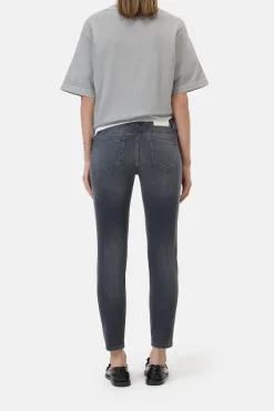 CLOSED Dun>Slim Jeans - Stijlnaam Baker Donker Grijs