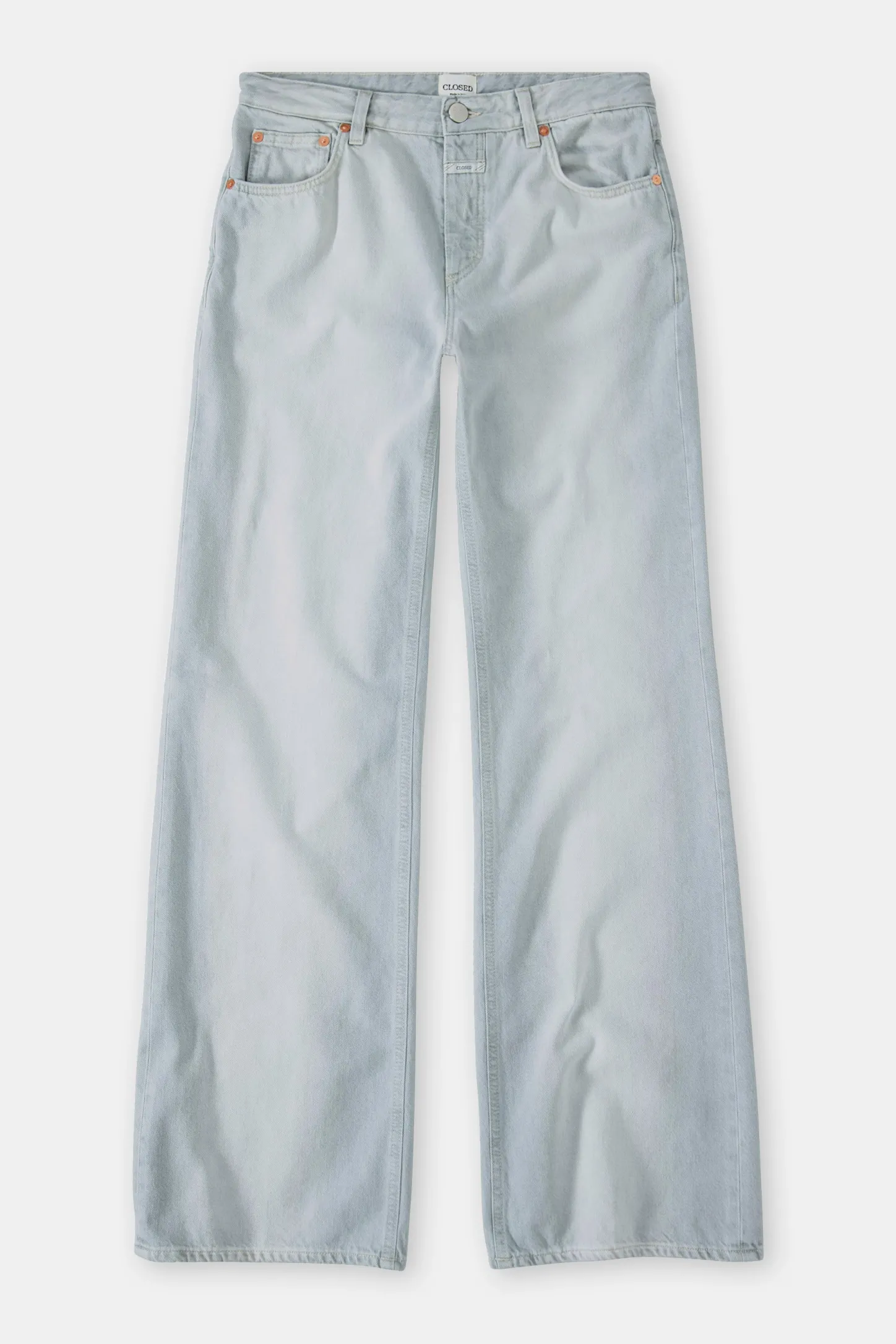 CLOSED Dun>Slim Jeans - Stijlnaam Gillan Lichtgrijs