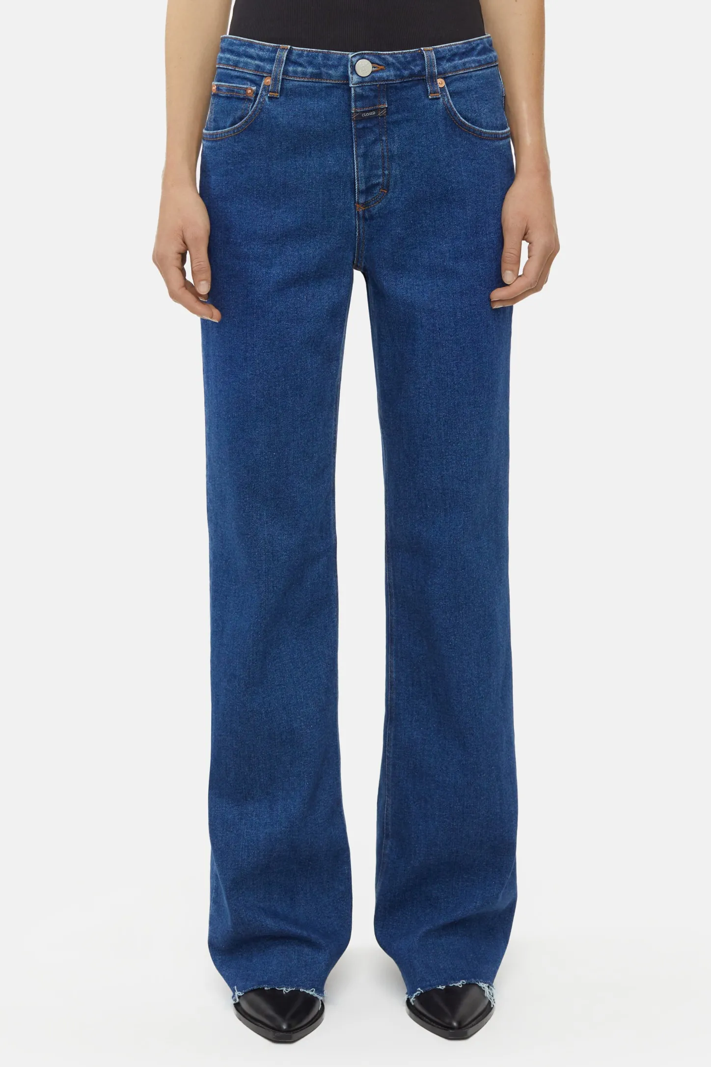 CLOSED Dun>Slim Jeans - Stijlnaam Gillan Donkerblauw