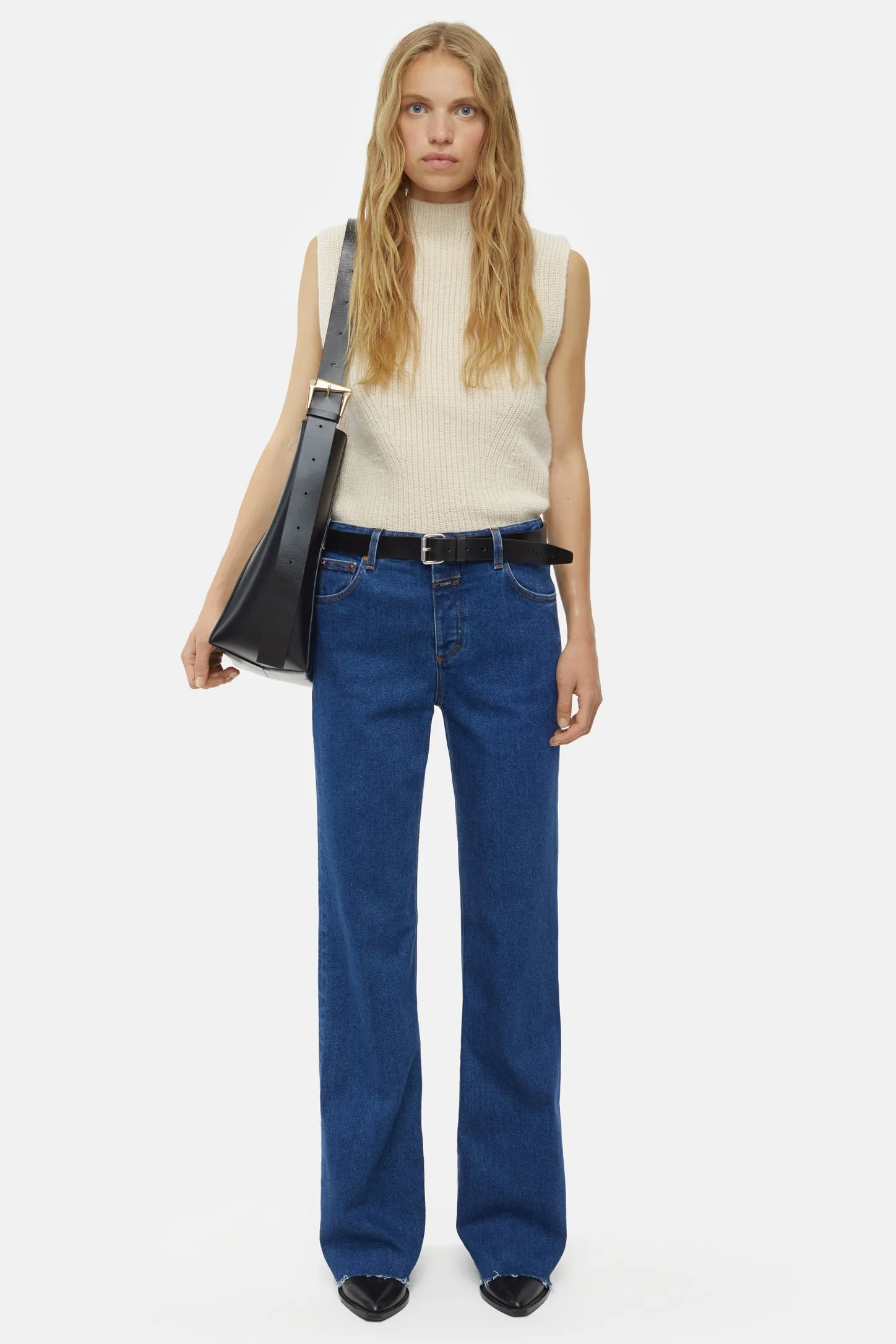 CLOSED Dun>Slim Jeans - Stijlnaam Gillan Donkerblauw
