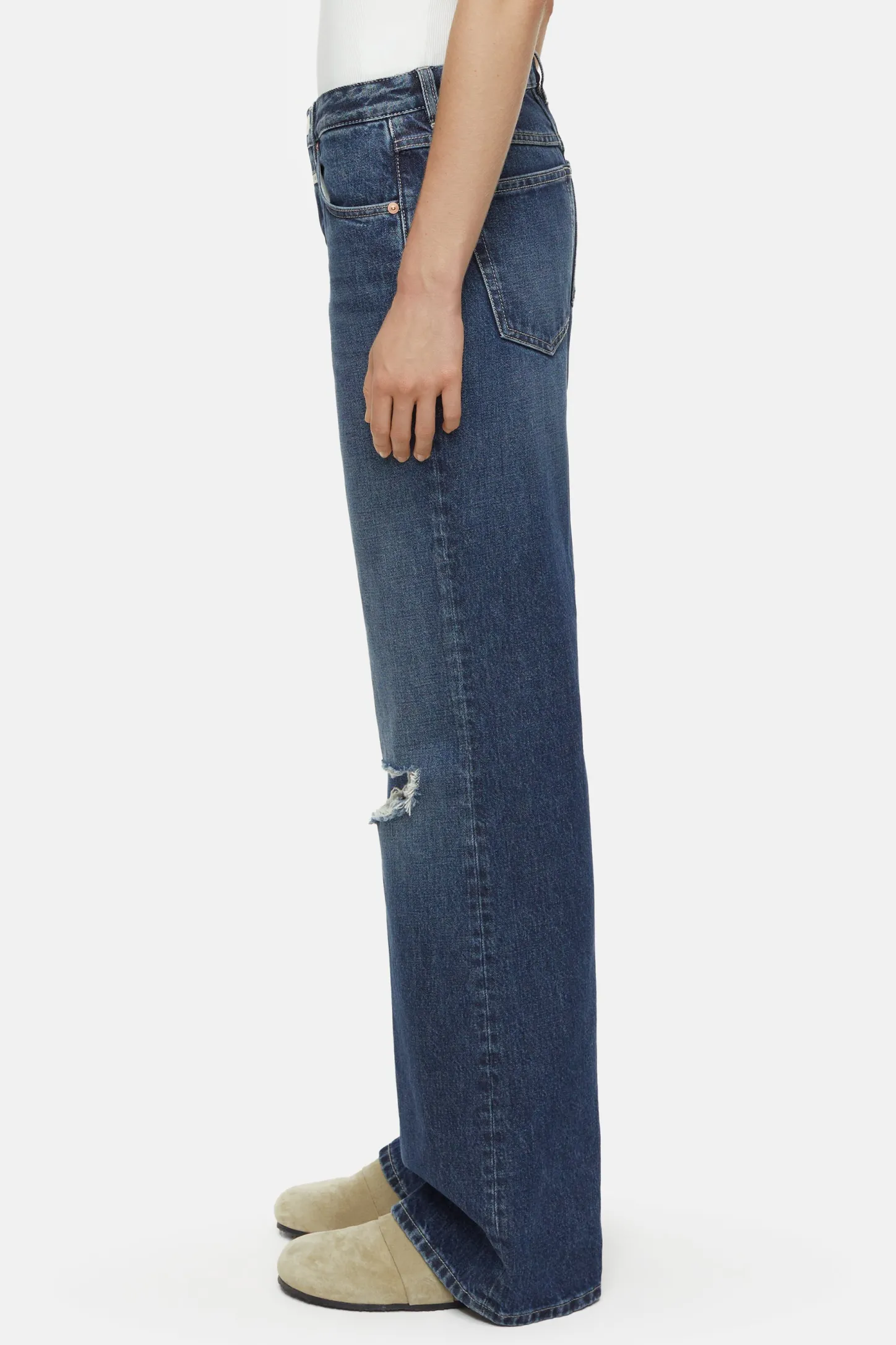 CLOSED Lange Denim>Slim Jeans - Stijlnaam Gillan Donkerblauw