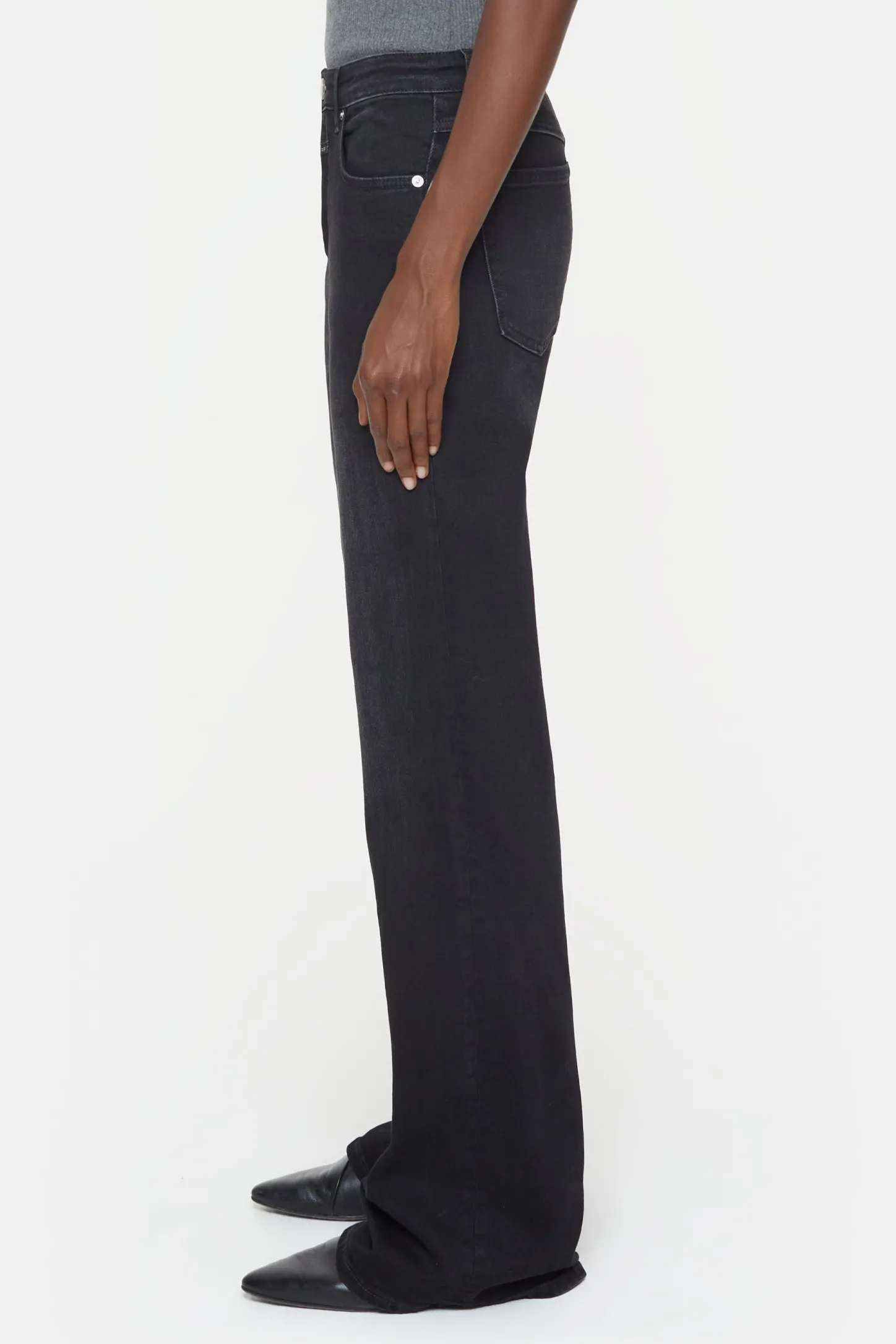 CLOSED Dun>Slim Jeans - Stijlnaam Gillan Donker Grijs