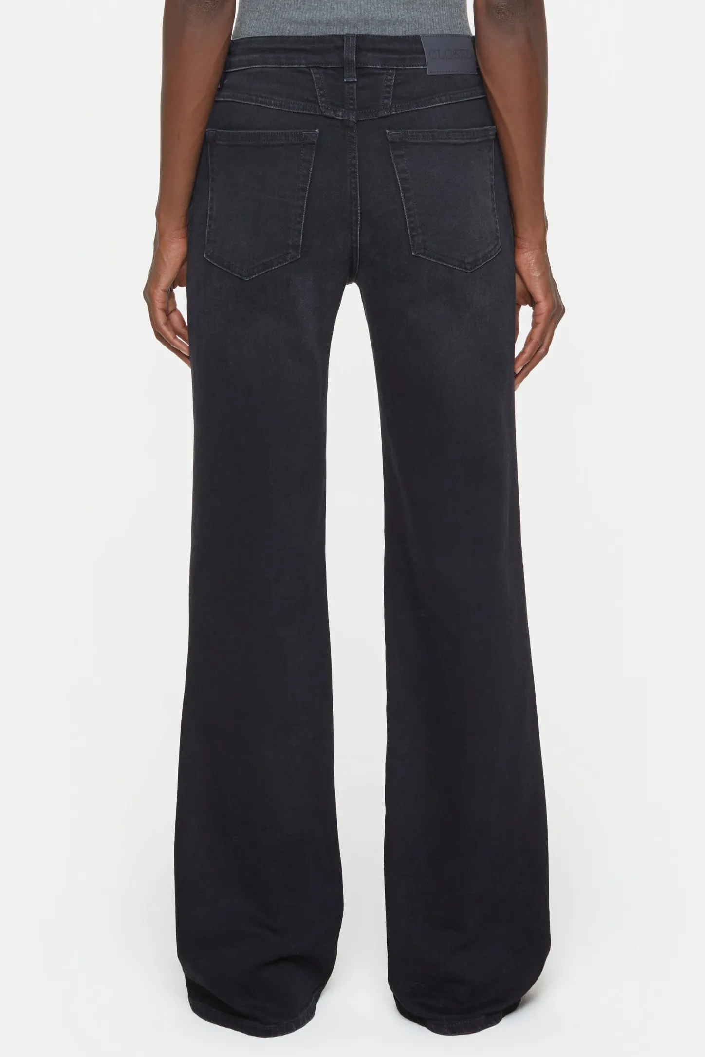 CLOSED Dun>Slim Jeans - Stijlnaam Gillan Donker Grijs