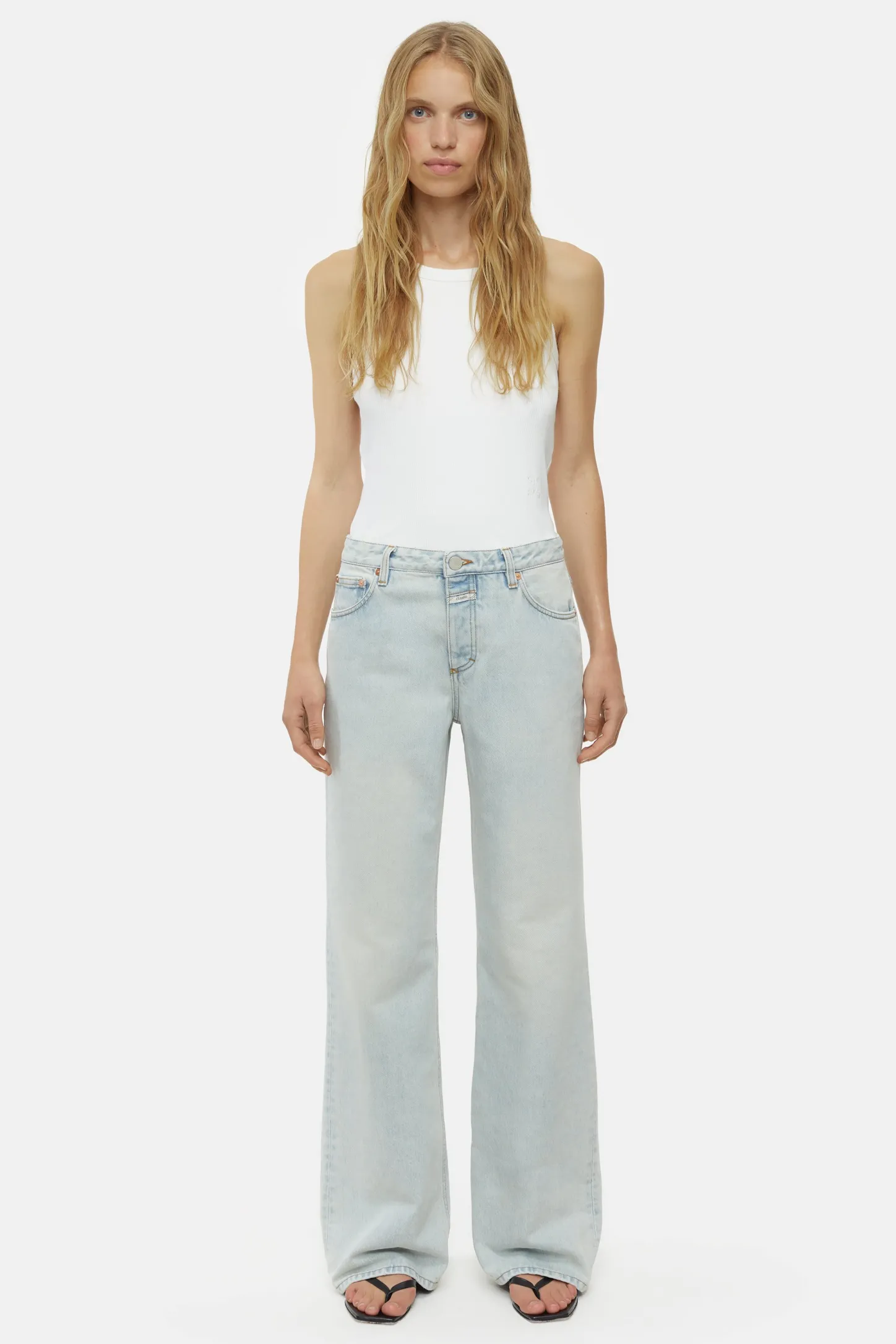 CLOSED Dun>Slim Jeans - Stijlnaam Gillan Lichtblauw