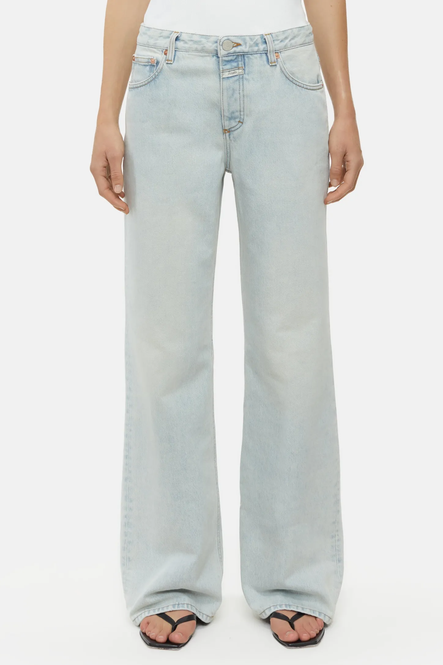 CLOSED Dun>Slim Jeans - Stijlnaam Gillan Lichtblauw