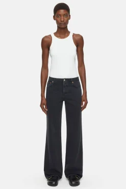 CLOSED Dun>Slim Jeans - Stijlnaam Gillan Donker Grijs