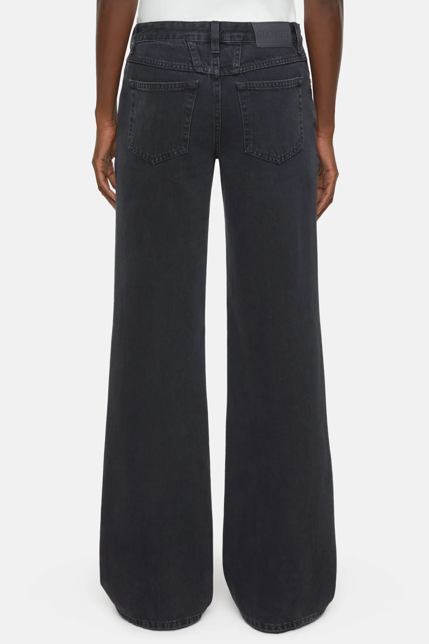 CLOSED Dun>Slim Jeans - Stijlnaam Gillan Donker Grijs