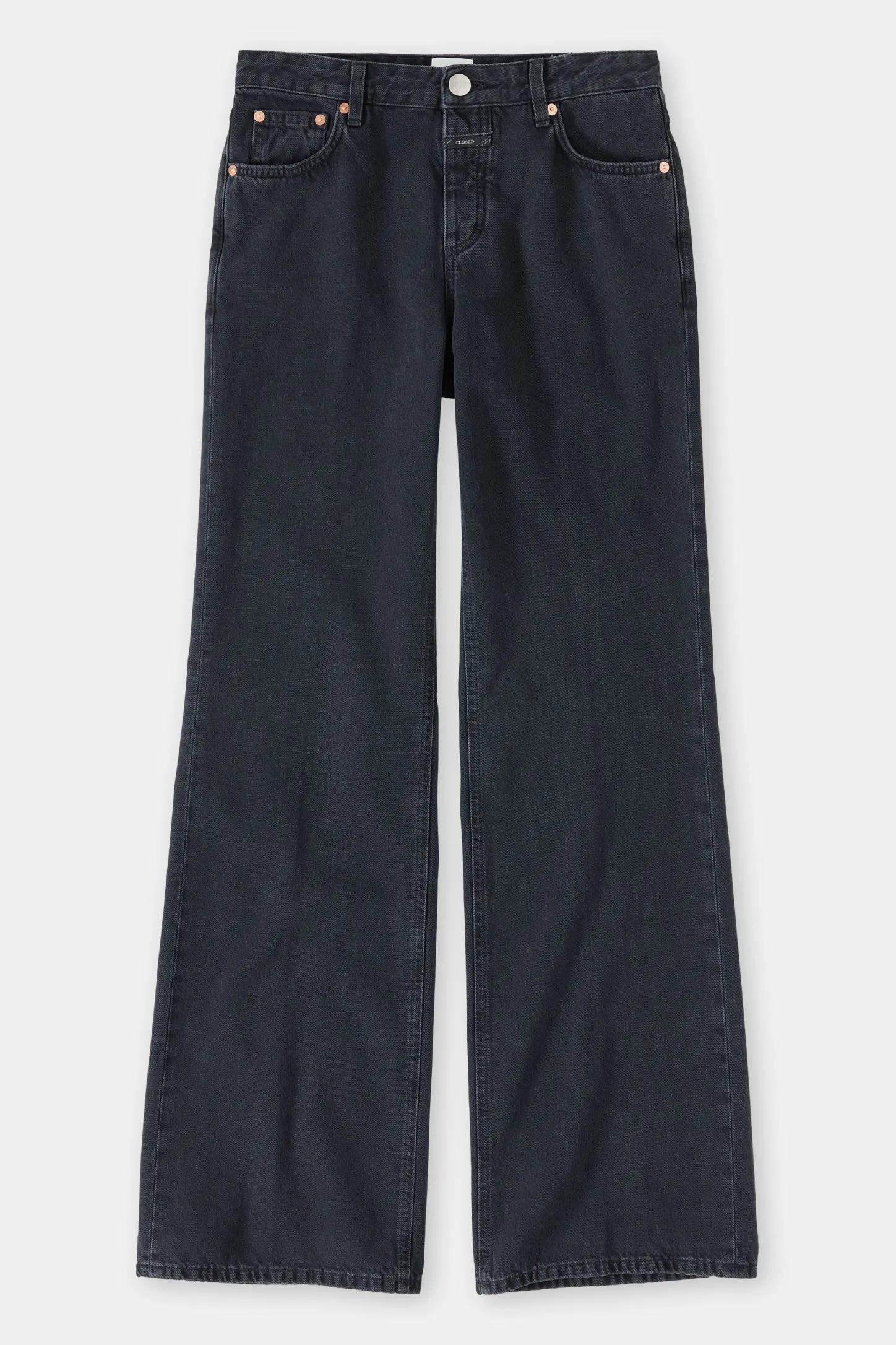CLOSED Dun>Slim Jeans - Stijlnaam Gillan Donker Grijs