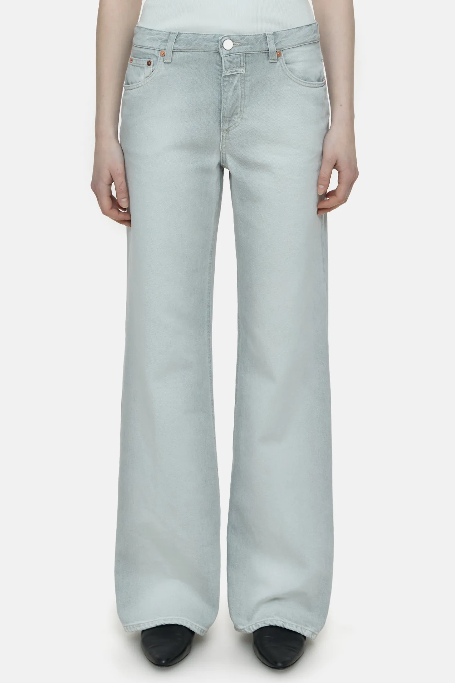 CLOSED Jeans>Slim Jeans - Stijlnaam Gillan Lichtgrijs