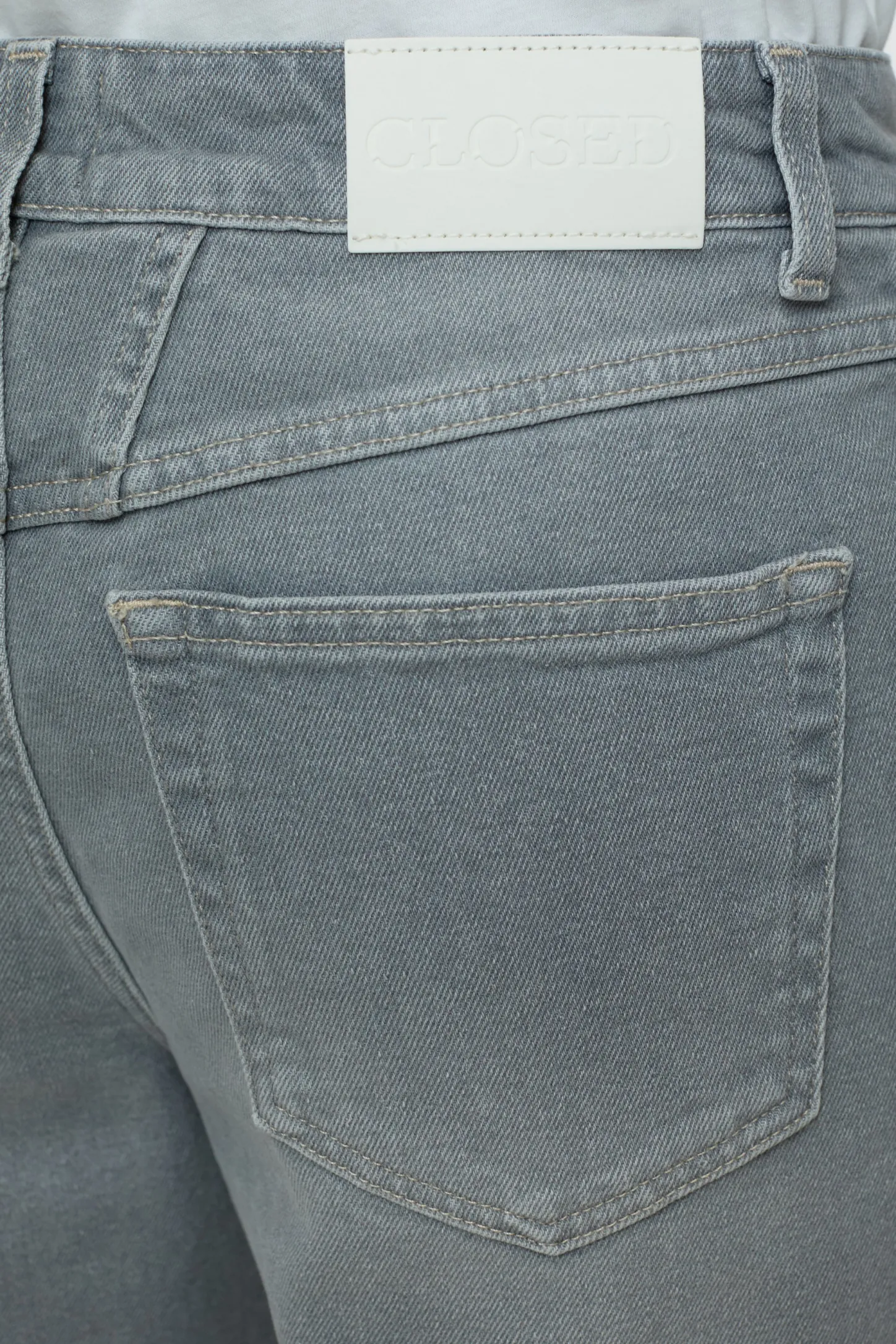 CLOSED Eco-Denim>Slim Jeans - Stijlnaam Milo Midden Grijs