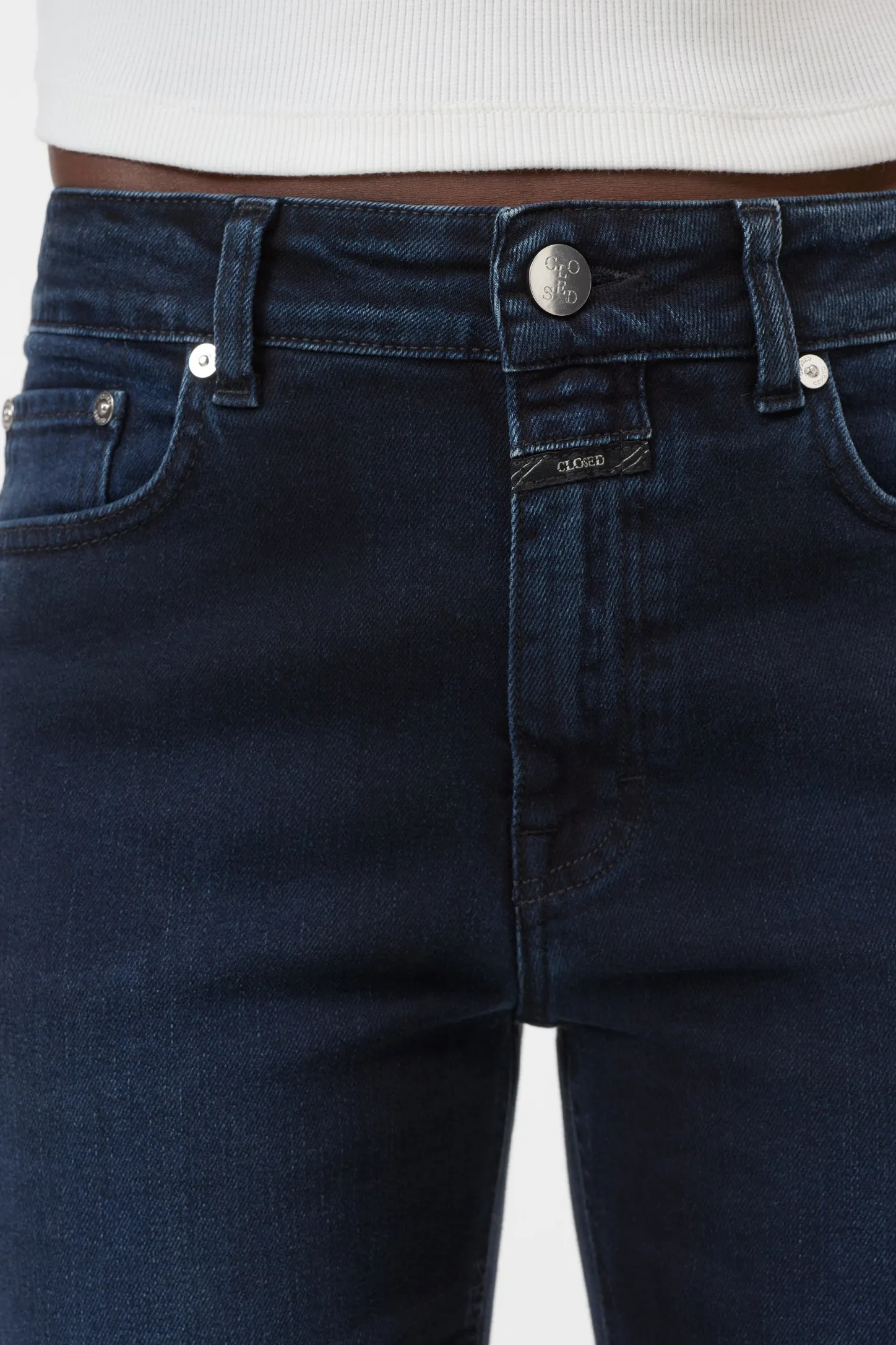 CLOSED Jeans>Slim Jeans - Stijlnaam Milo Blauw Zwart