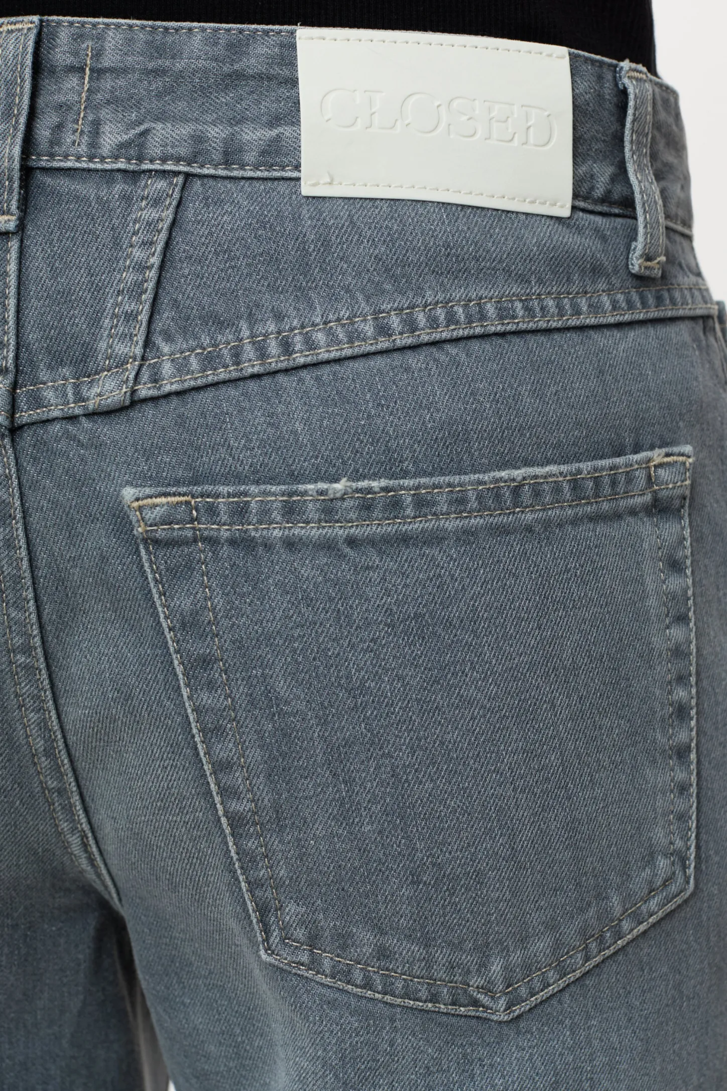 CLOSED Eco-Denim>Slim Jeans - Stijlnaam Milo Midden Grijs