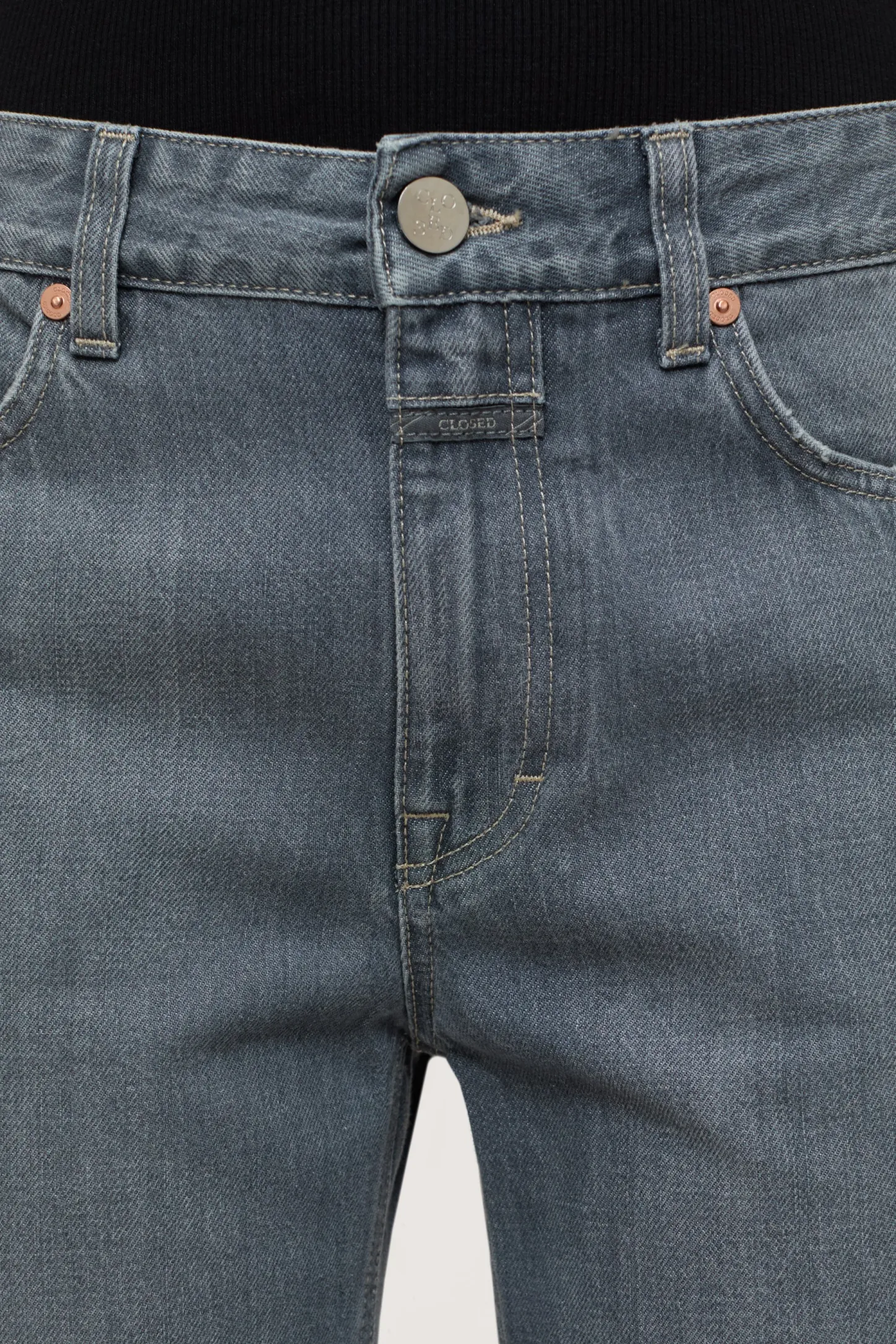 CLOSED Eco-Denim>Slim Jeans - Stijlnaam Milo Midden Grijs