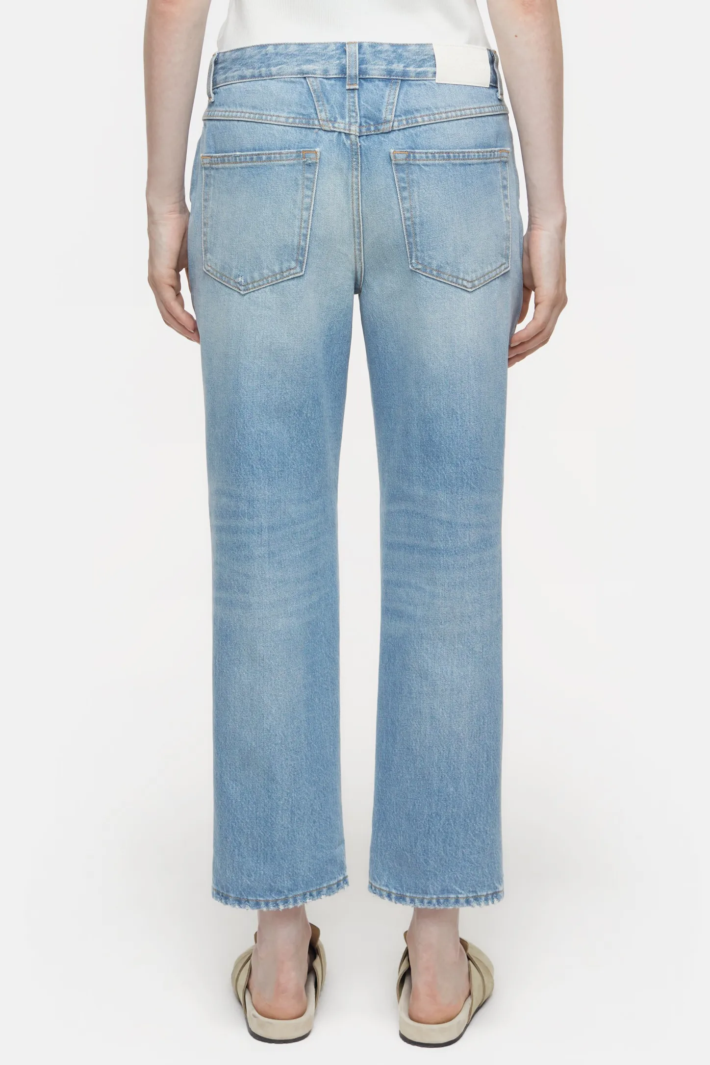 CLOSED Dun>Slim Jeans - Stijlnaam Milo Midden Blauw