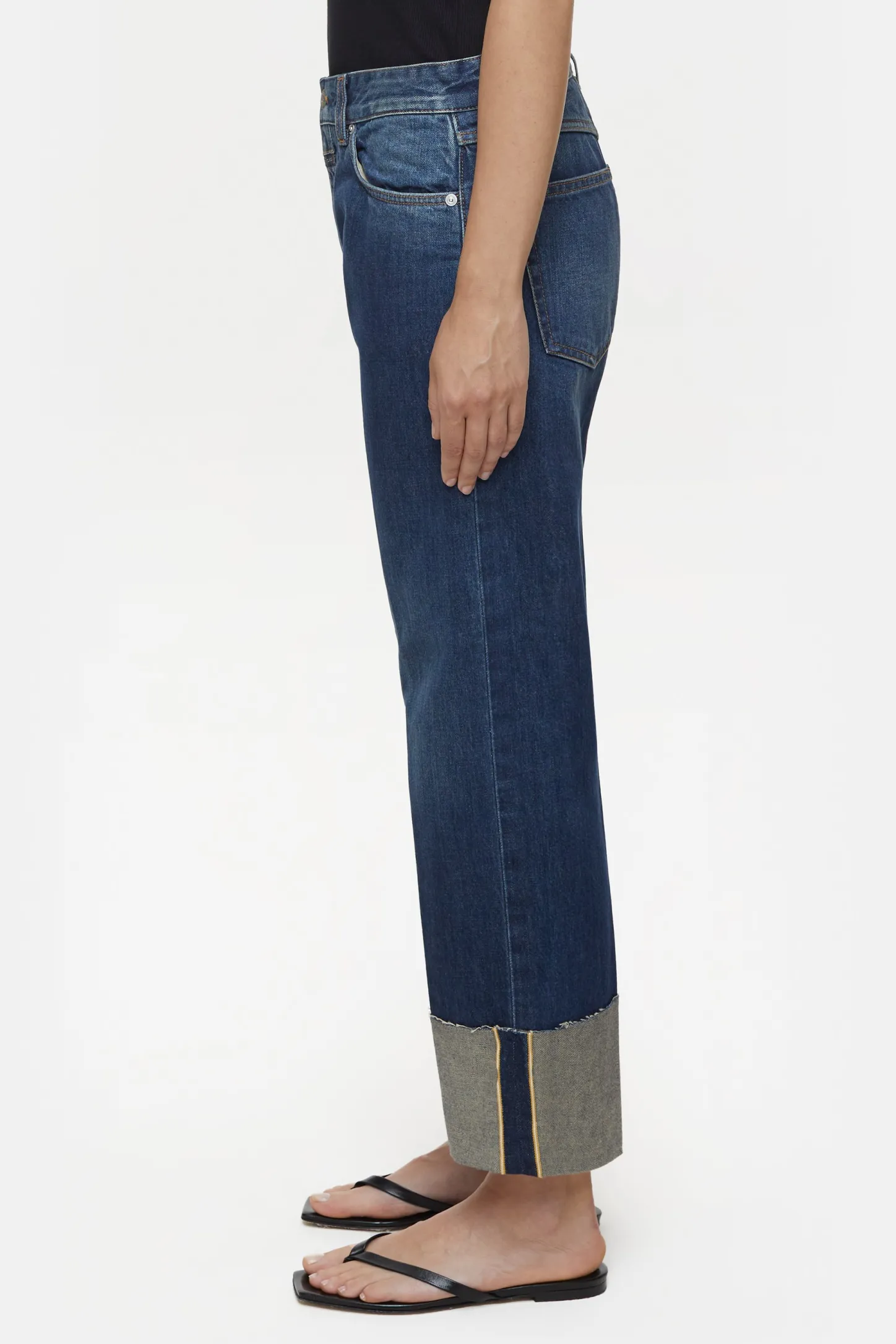 CLOSED Dun>Slim Jeans - Stijlnaam Milo Donkerblauw