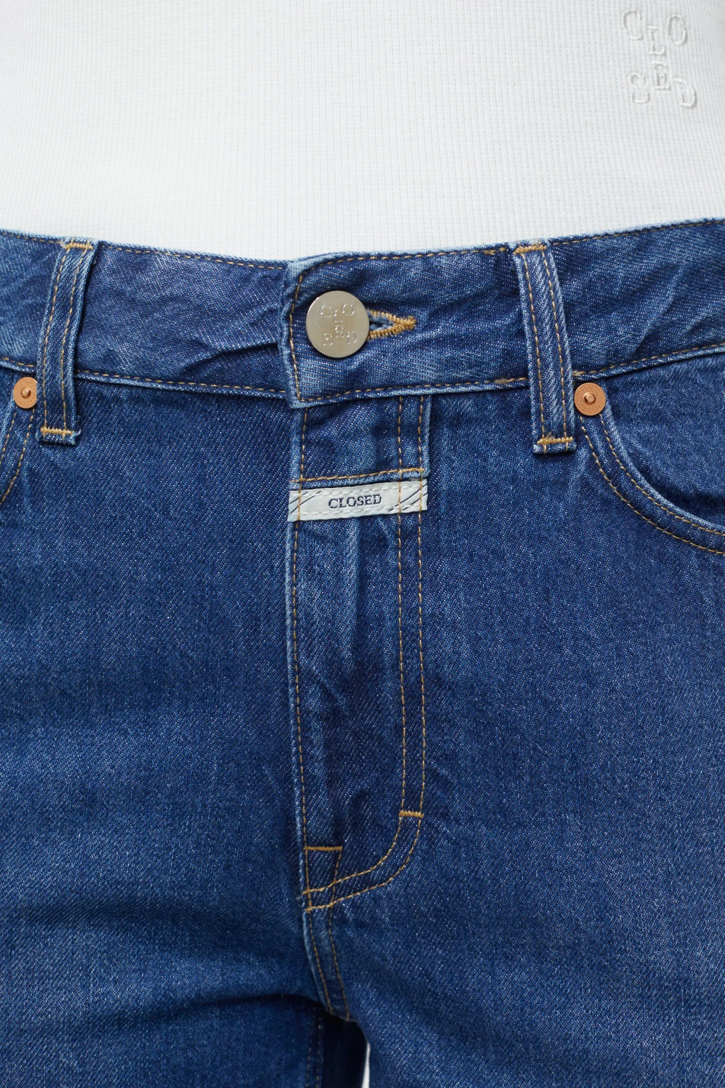 CLOSED Dun>Slim Jeans - Stijlnaam Milo Donkerblauw