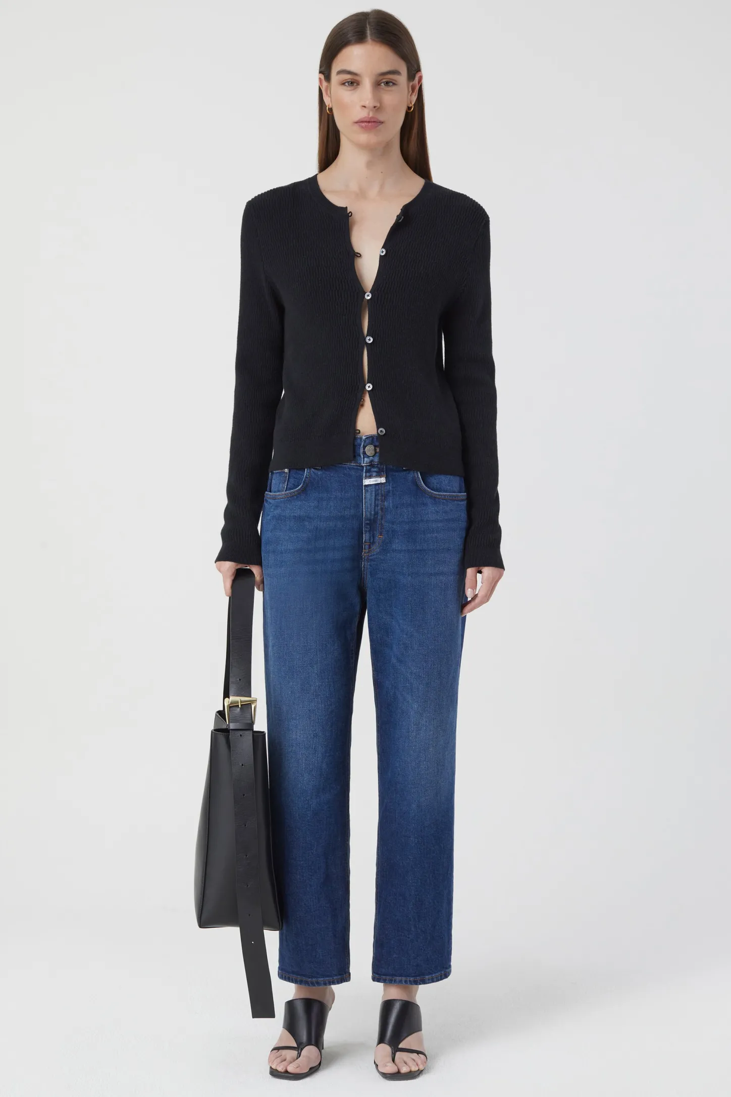CLOSED Dun>Slim Jeans - Stijlnaam Milo Donkerblauw