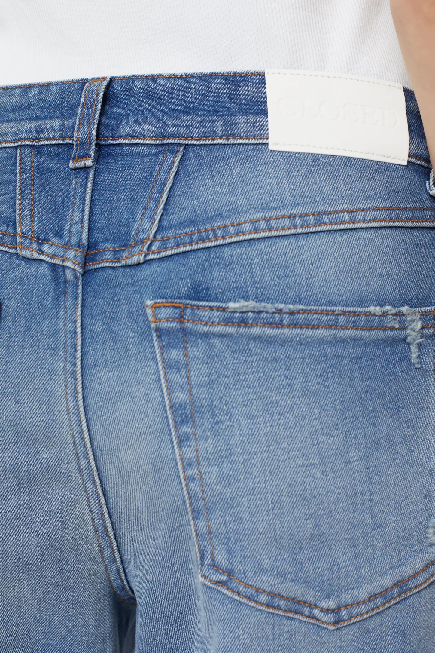 CLOSED Dun>Slim Jeans - Stijlnaam Milo Donkerblauw