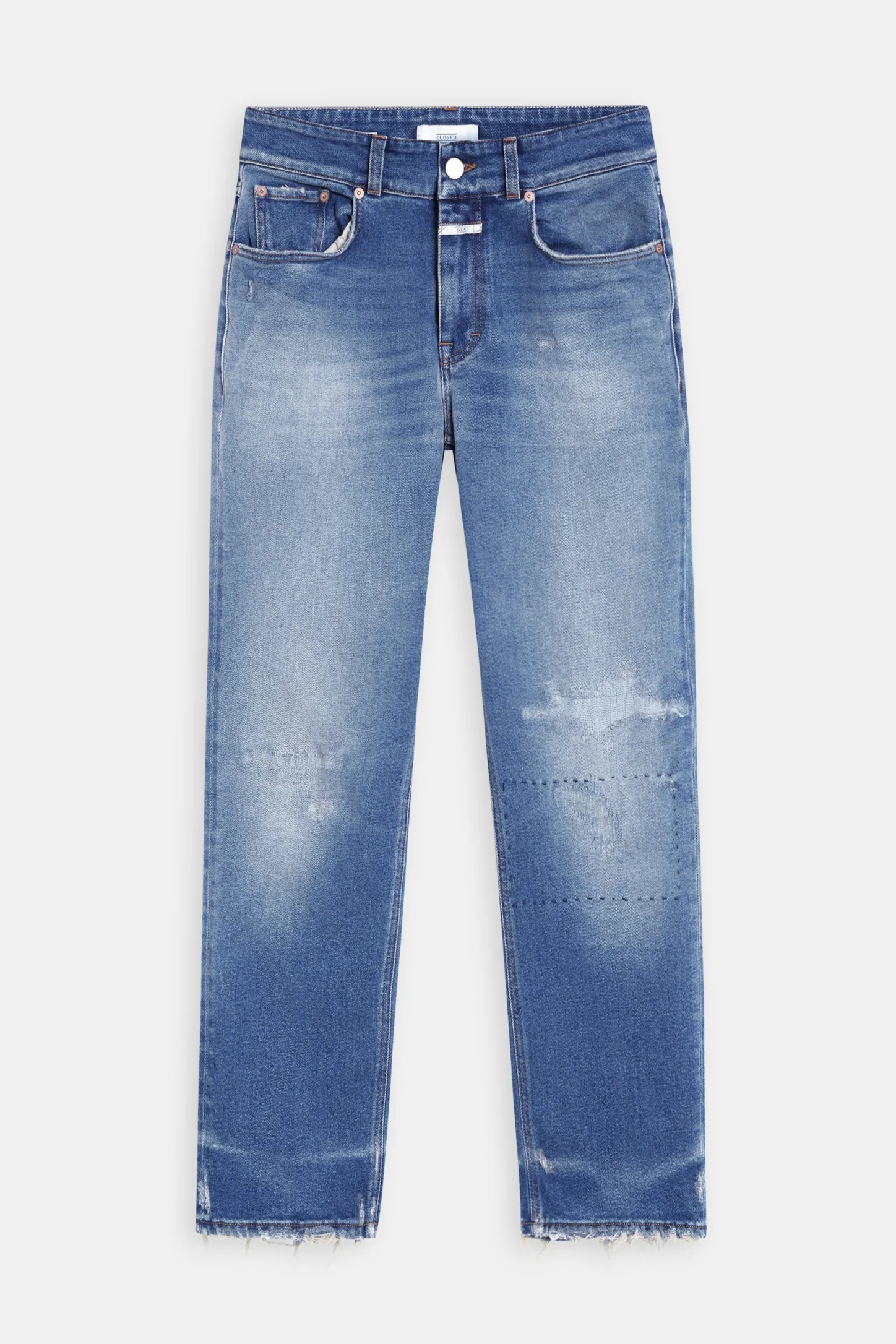 CLOSED Dun>Slim Jeans - Stijlnaam Milo Donkerblauw