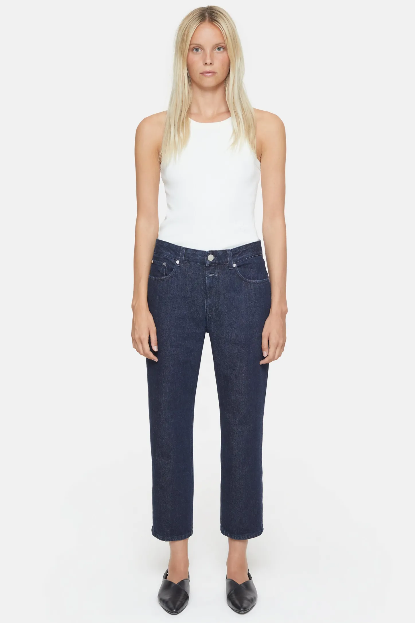 CLOSED Dun>Slim Jeans - Stijlnaam Milo Donkerblauw