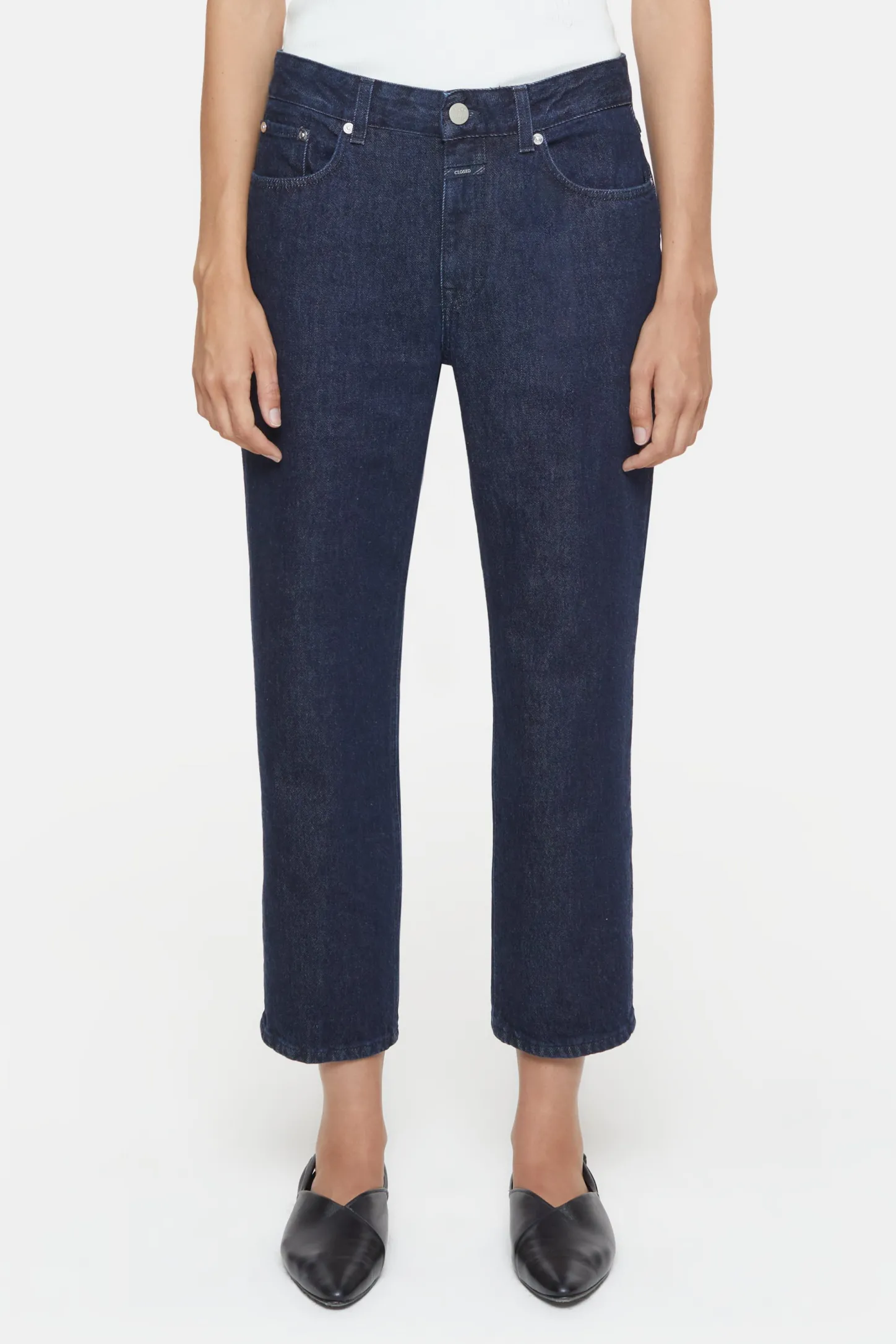 CLOSED Dun>Slim Jeans - Stijlnaam Milo Donkerblauw
