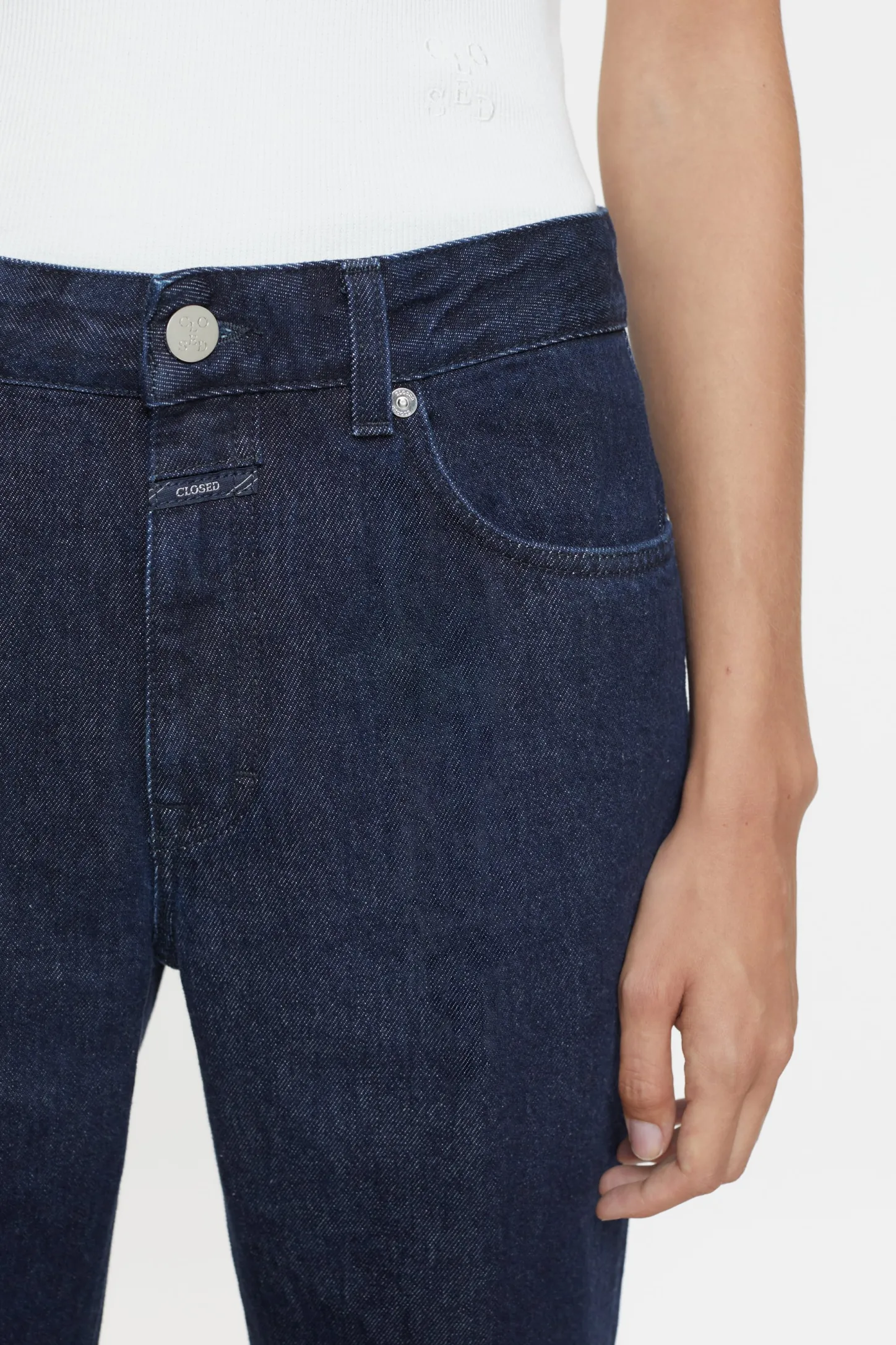 CLOSED Dun>Slim Jeans - Stijlnaam Milo Donkerblauw