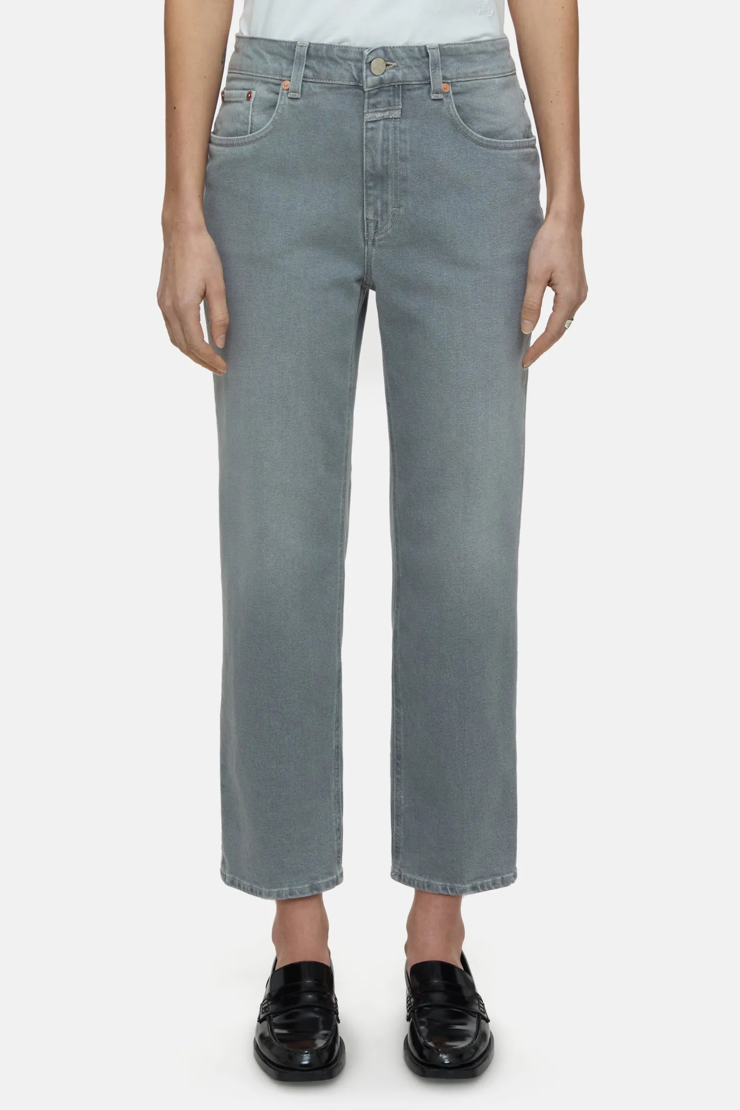 CLOSED Jeans>Slim Jeans - Stijlnaam Milo Midden Grijs
