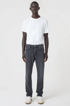CLOSED Dun>Slim Jeans - Stijlnaam Oakland Straight Donker Grijs